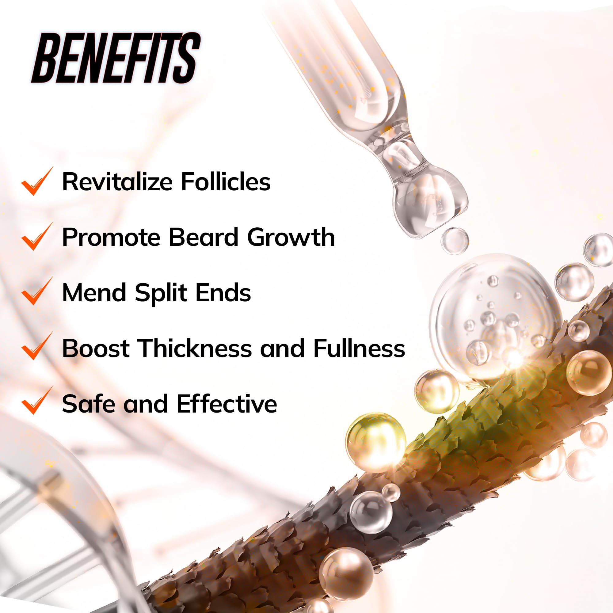 5 Minoxidil Beard Growth Serum for Men 2 Pack Minoxidil Hair - RootStim Official Imagery - 8