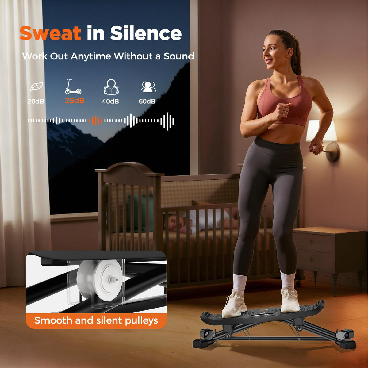 Balance Board for Full Body Workout Wobble Board with LCD - BODYWAKER Official Imagery - 5