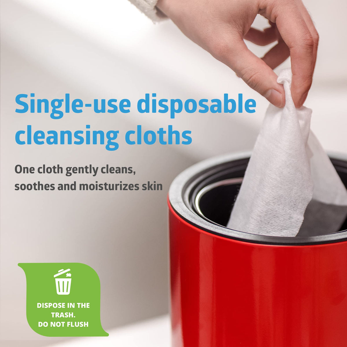 FitRight Personal Cleansing Wipes with Aloe 8x10 Scented 600 - Medline Official Imagery - 5