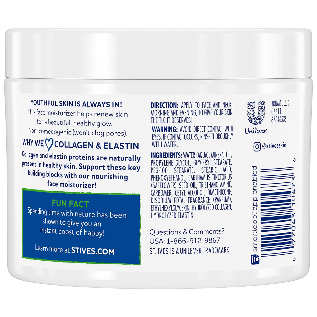 St Ives Face Lotion 4 Pack Collagen Elastin Moisturizer 10 - St. Ives Official Imagery - 3