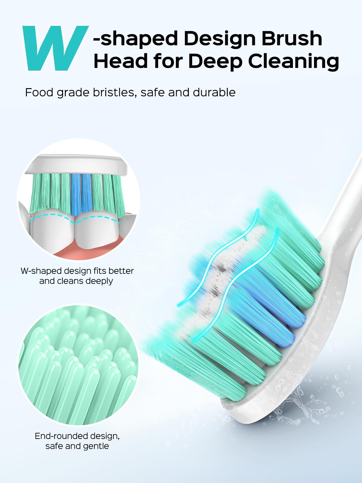 COSLUS Water Dental Flosser Teeth Pick Portable Cordless - COSLUS Official Imagery - 5