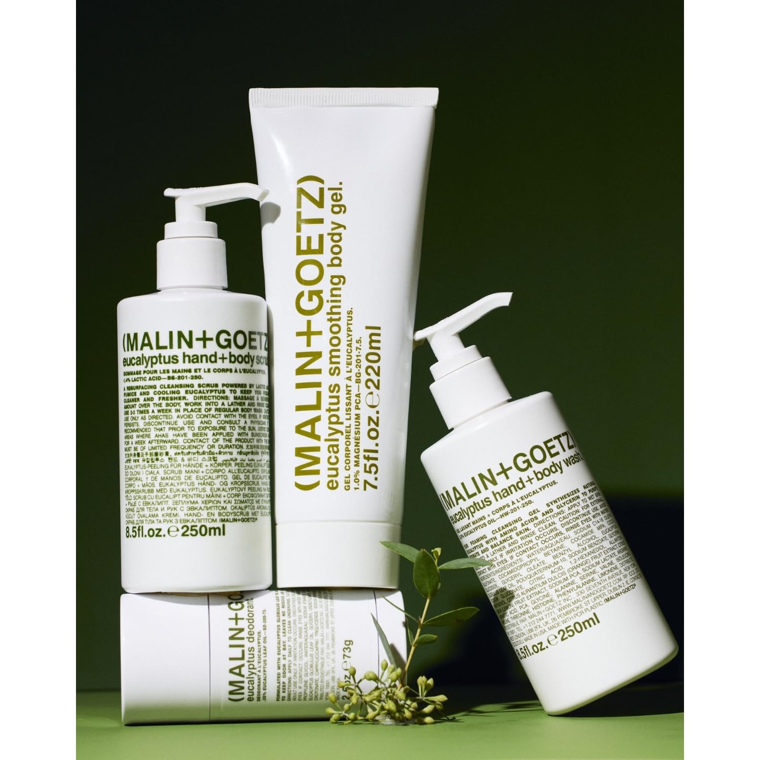 Elefair Tech MALIN+GOETZ Eucalyptus Hand + Body Scrub, Resurfacing Cleanser, - Elefair Tech Official Product View 4