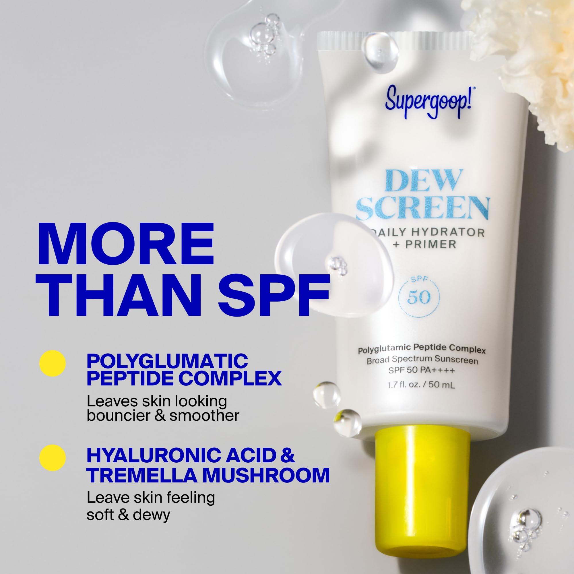 Supergoop Dewscreen Daily Hydrator Primer SPF 50 - Supergoop! Official Imagery - 7