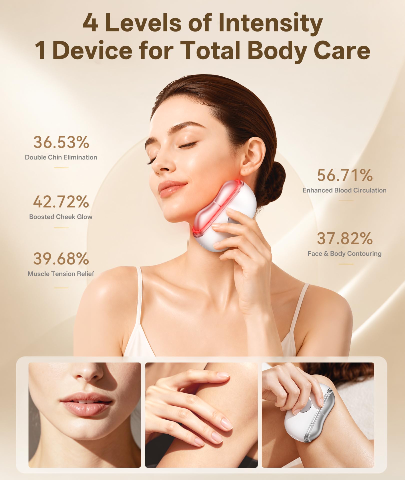 Red Light Therapy for Face and Neck 7 Color Gua Sha Facial - Dopsikn Official Imagery - 7