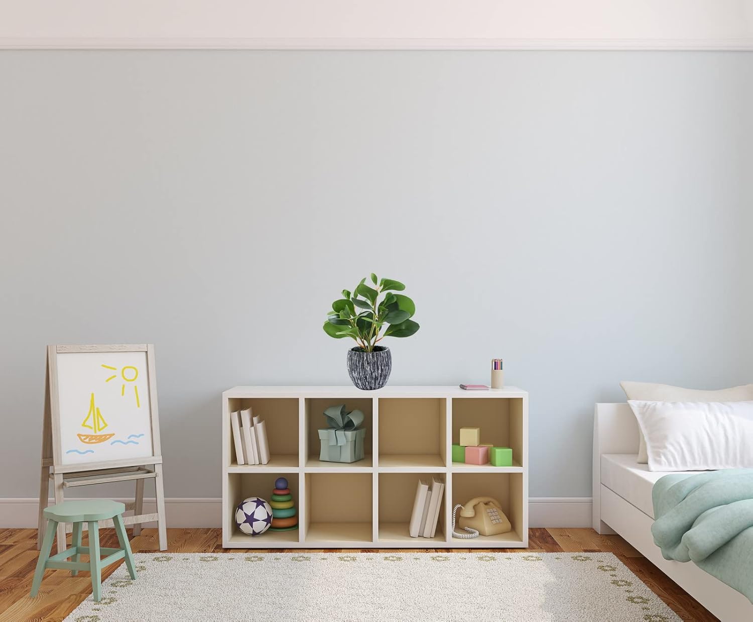 Realistic artificial plant for home decor, featuring lifelike leaves and natural touch from AlphaAcc.