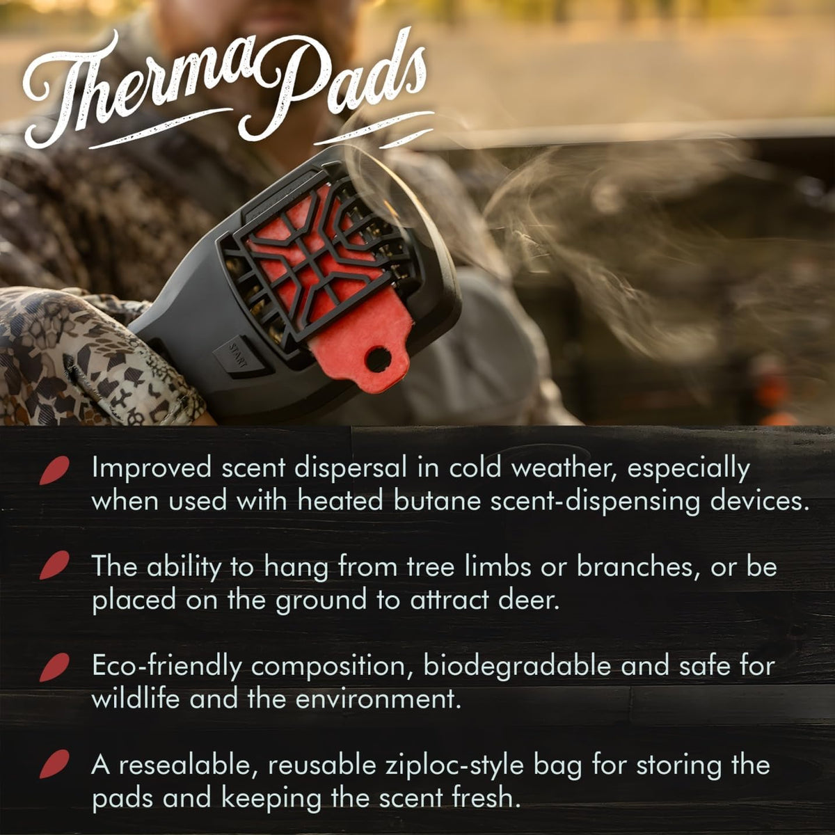 Conquest Scents ThermaPads Deer Attractant Hunting Scent - Conquest Scents Official Imagery - 4