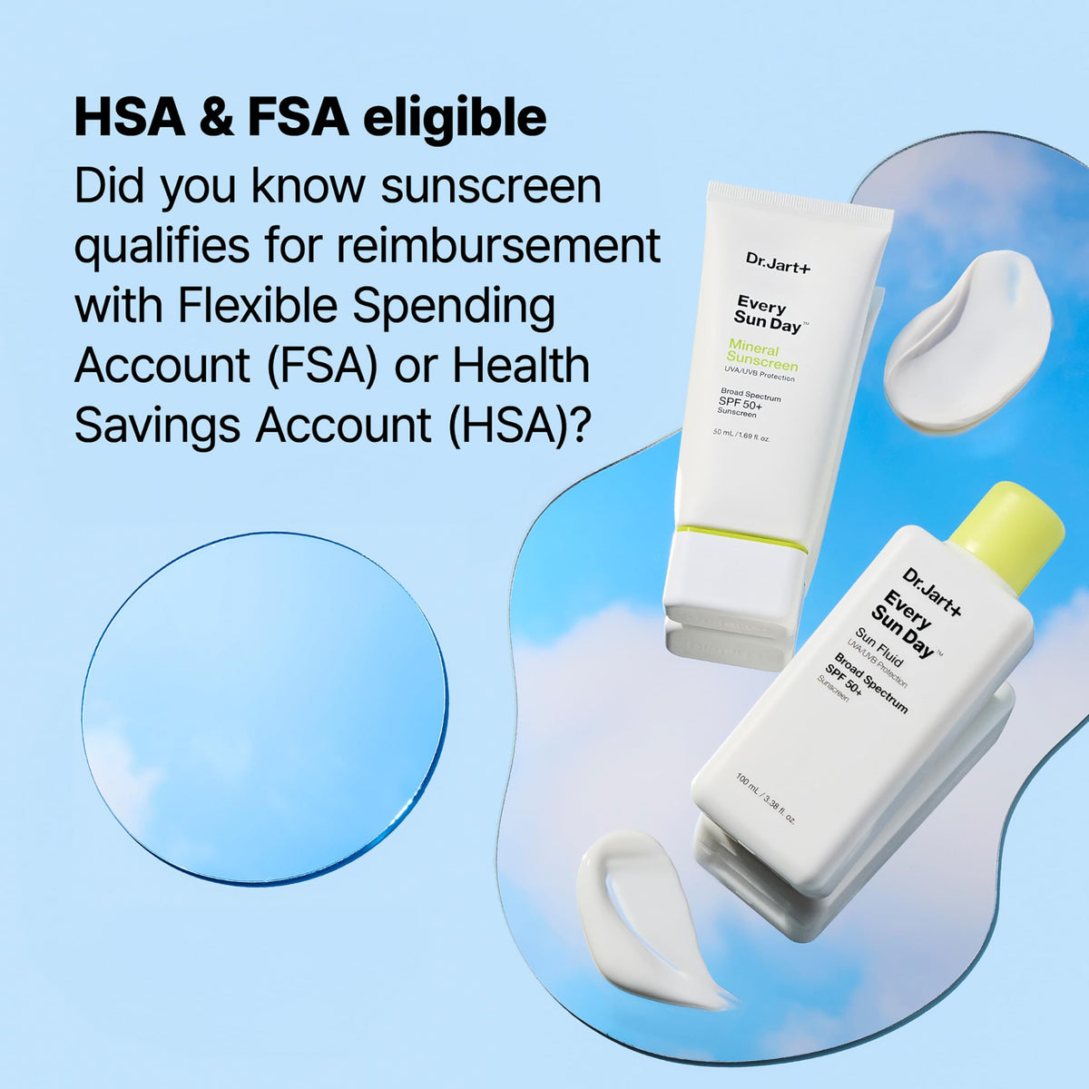 Dr Jart Every Sun Day Mineral Korean Sunscreen SPF 50 for - Premium Selection Official Imagery - 7