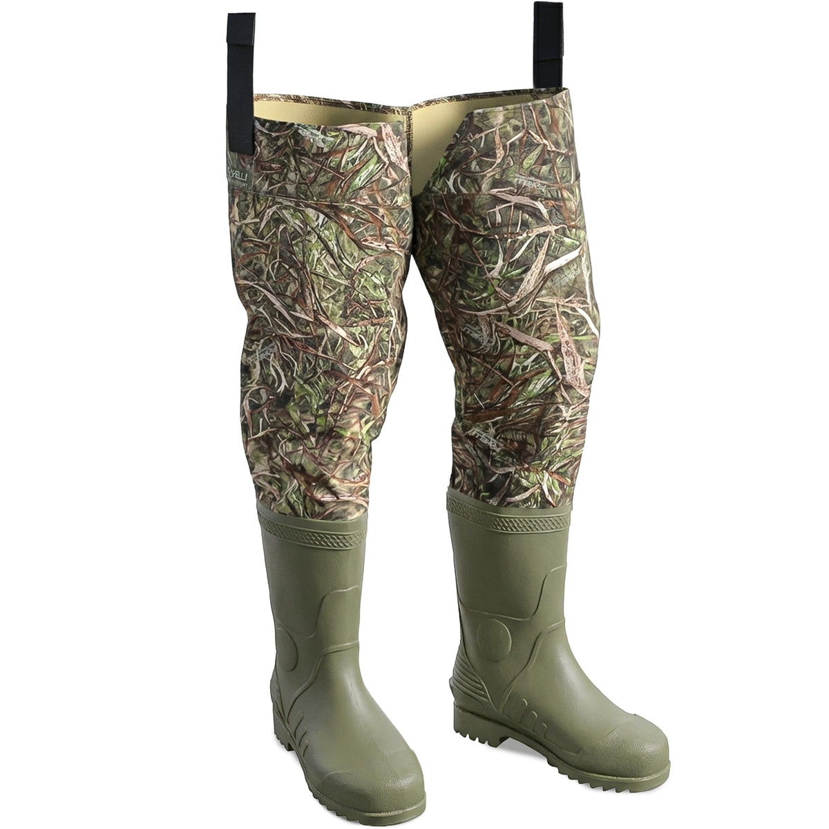 Foxelli Hip Waders Waterproof Camo Waders for Men Women with - Foxelli Official Imagery - 1