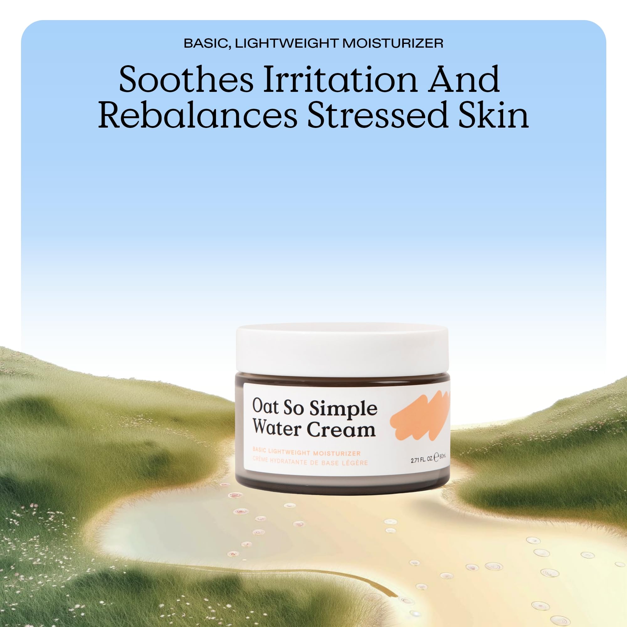 KraveBeauty Oat So Simple Water Cream for Dry, Sensitive Skin - KraveBeauty Official Product View 4