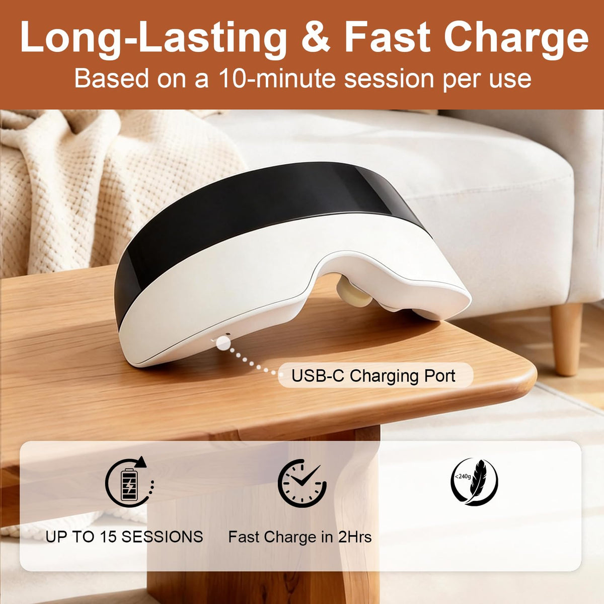 Eye Massager Heat and Cooling for Office Travel Home Gifts - Essavinery Official Imagery - 8