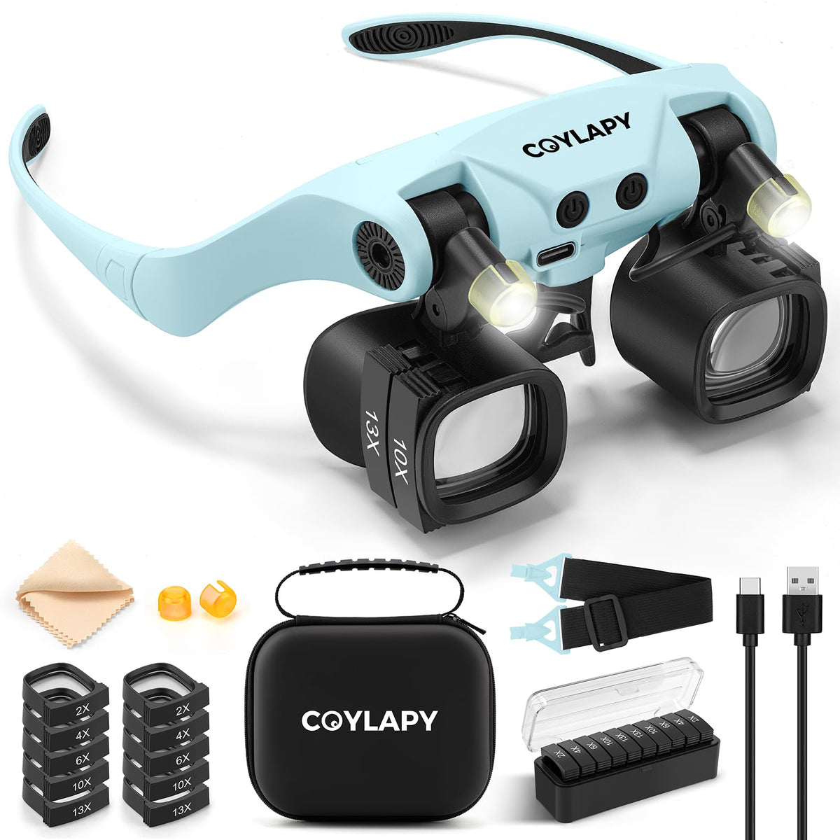 Magnifying Glasses for Close Work Watch Repair - COYLAPY Official Imagery - 1