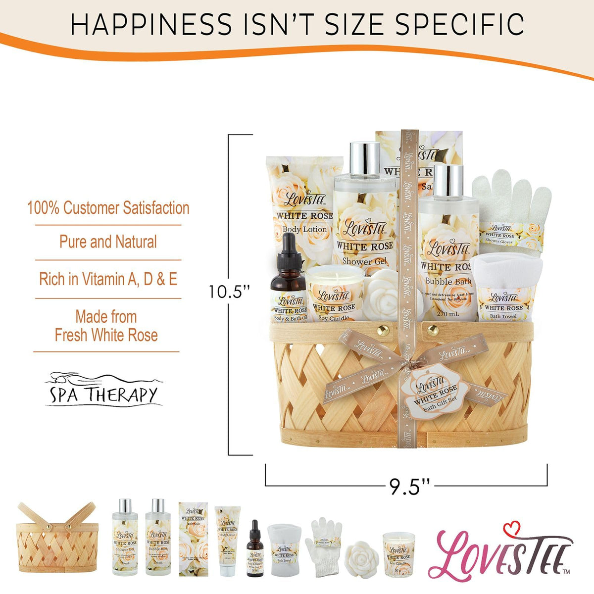 Christmas Gifts Bath Body Spa Gift Basket for Women Best - LOVESTEE Official Imagery - 7