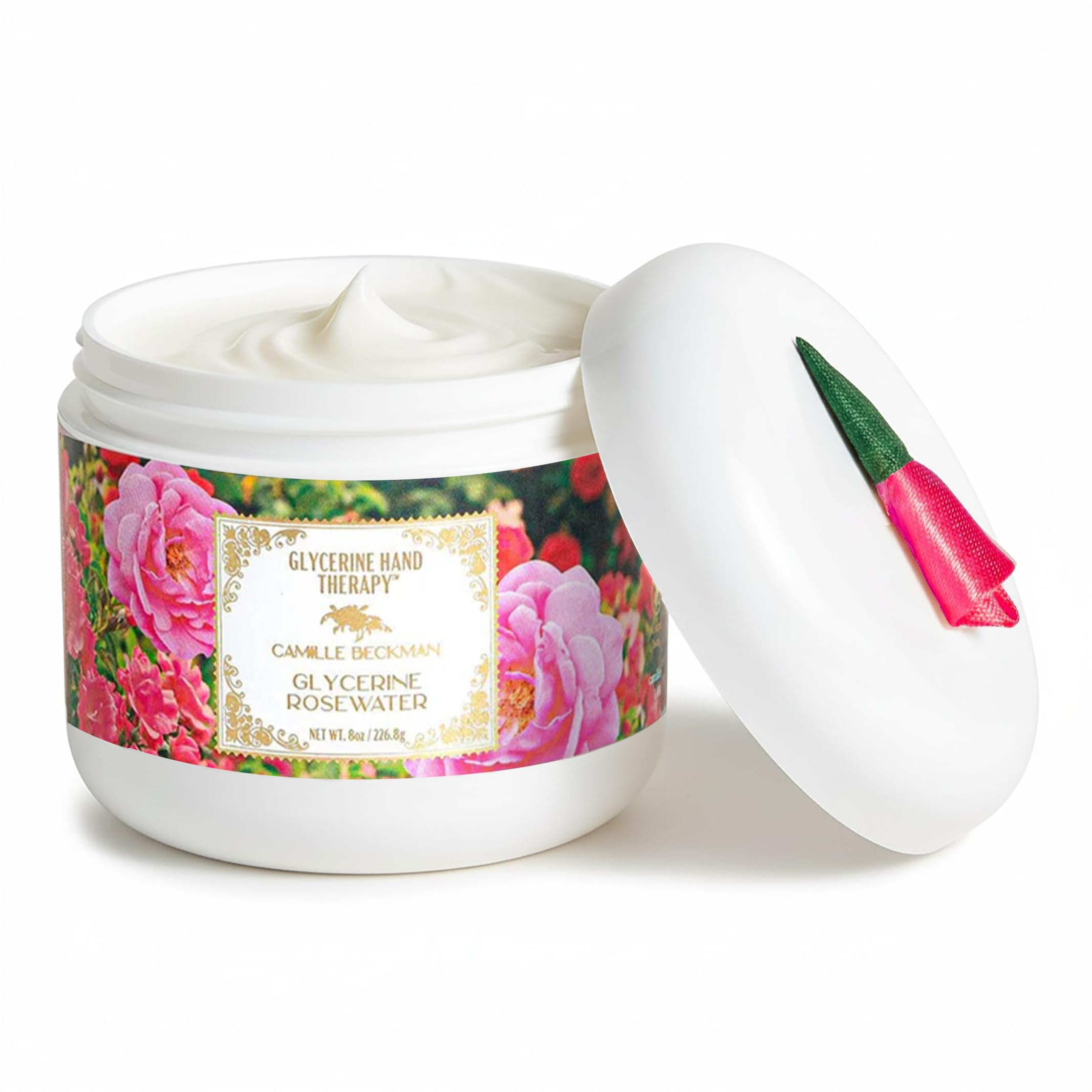 Camille Beckman Glycerine Hand Therapy Cream, French Vanilla, 8 - Camille Beckman