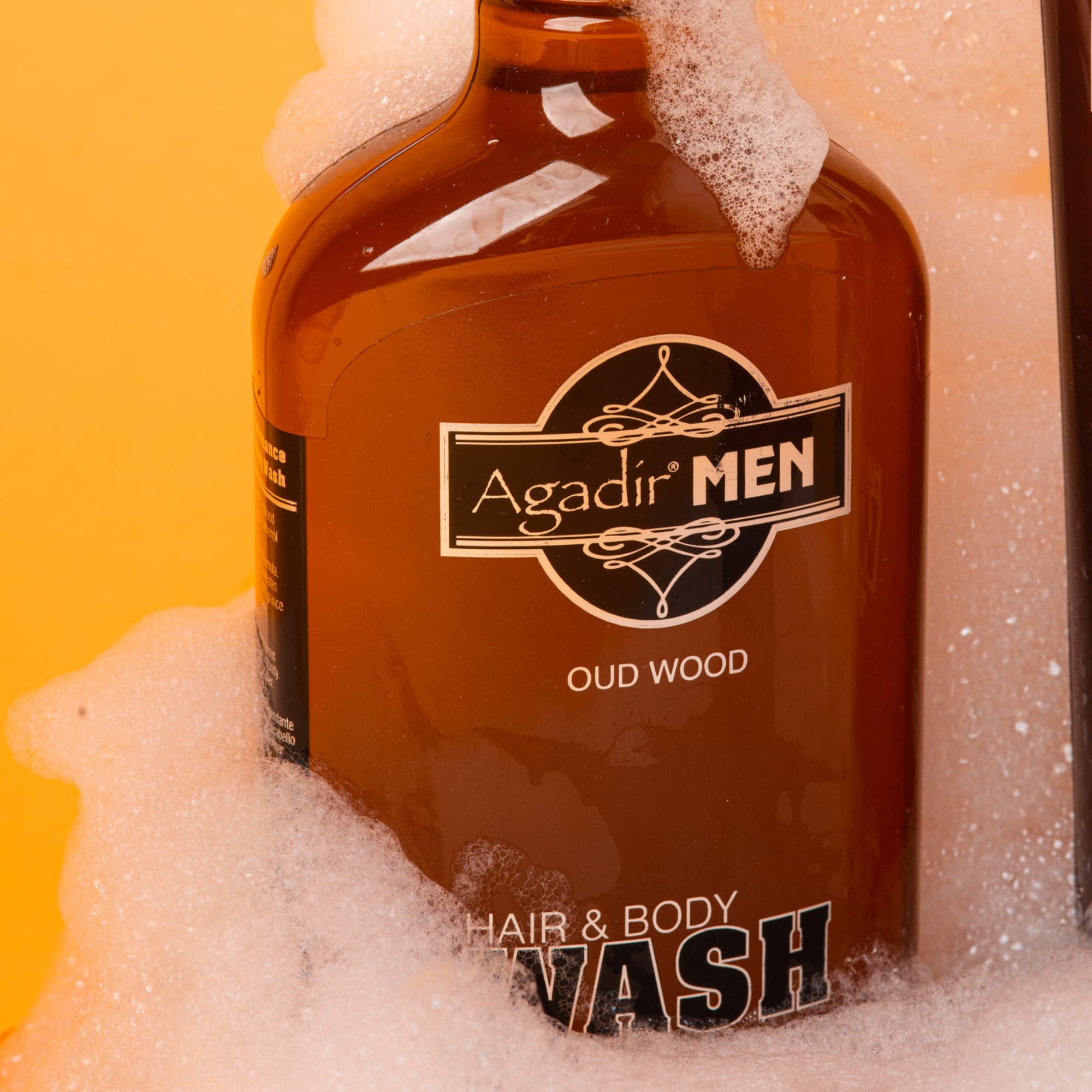 Agadir Men Hair And Body Wash, 17 Ounce