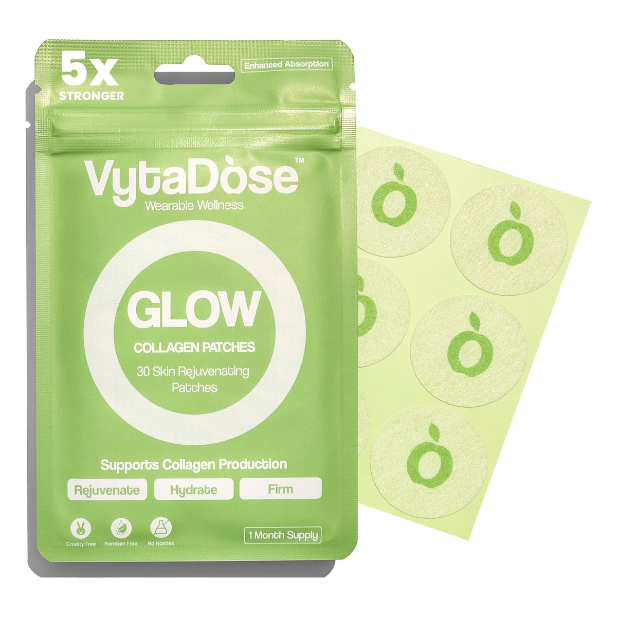 Vytadose Collagen Glow Beauty Restore Patches - Vytadose Official Imagery - 1