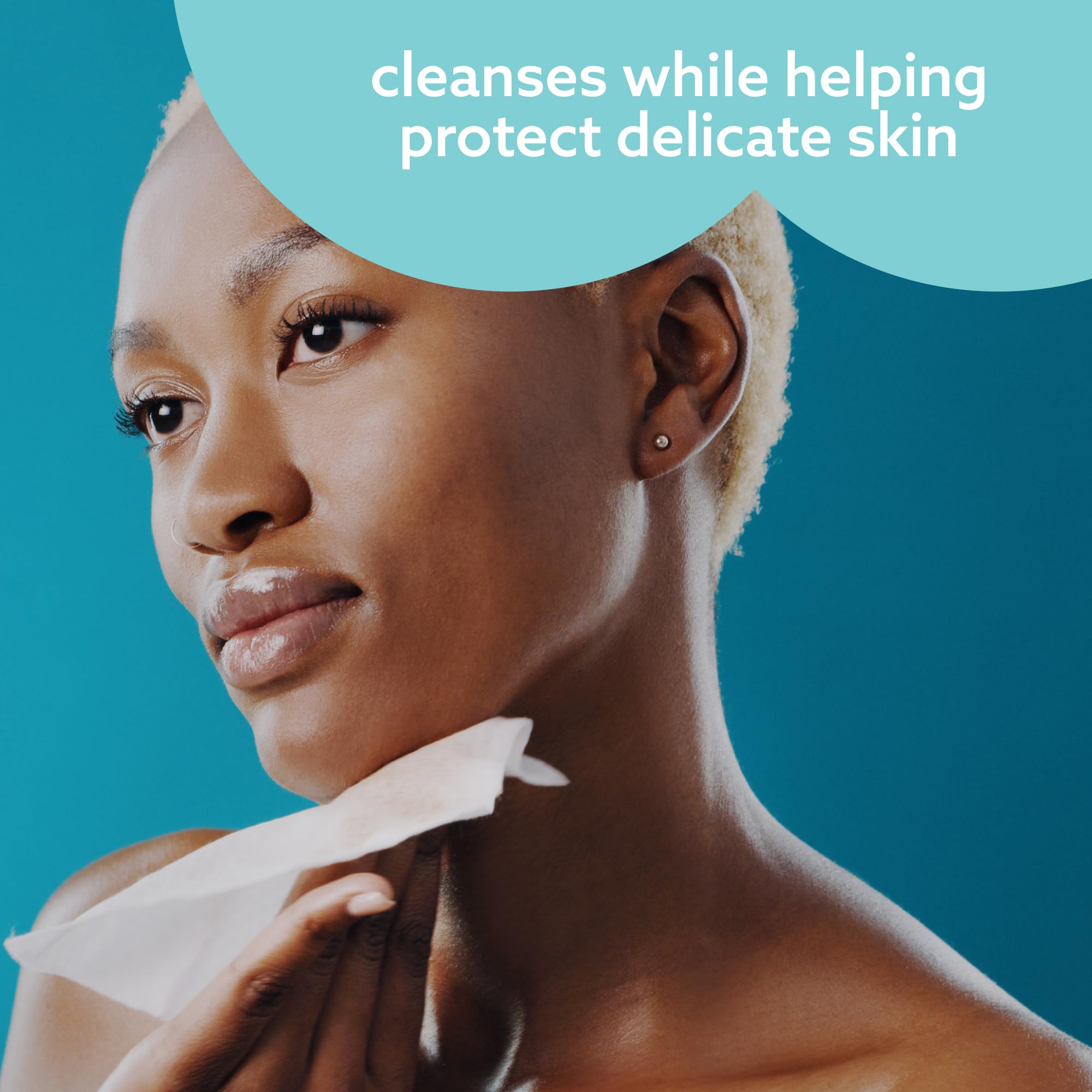 WaterWipes Beauty Sensitive+ On-The-Go Facial Wipes, 99.9% - WaterWipes