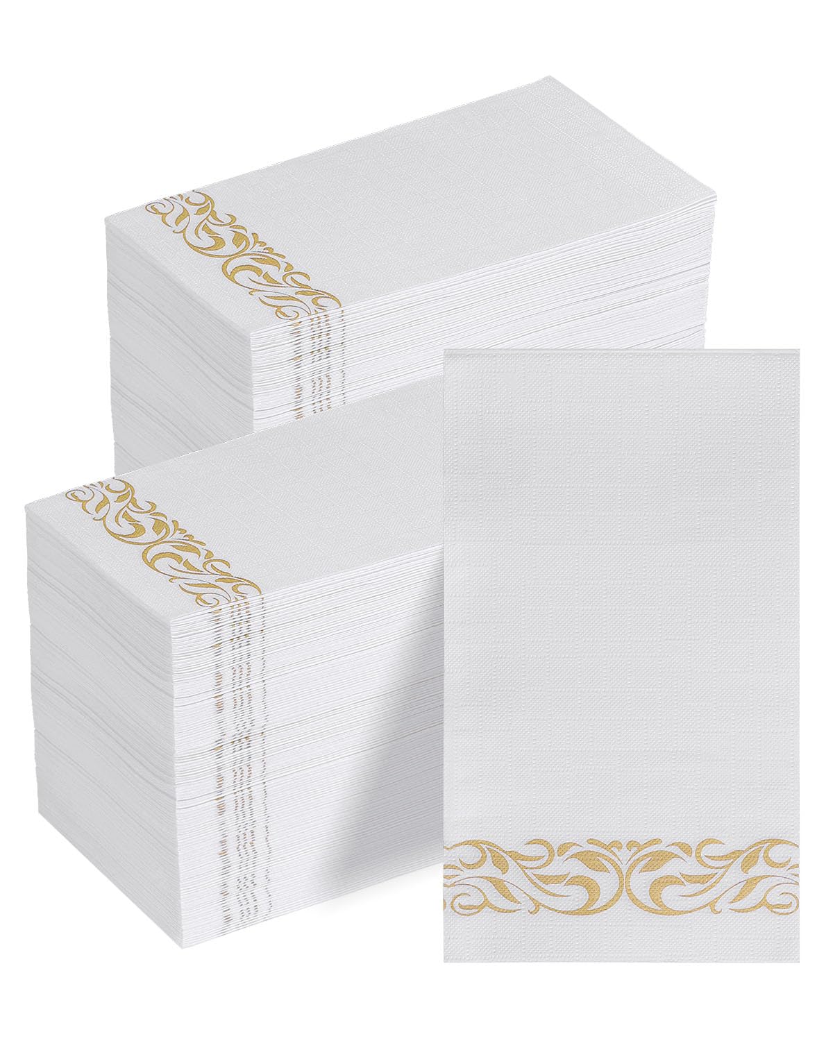 Goodluck 200 Pack 3-Ply Disposable Napkins - Soft & Absorbent - Goodluck Official Product View 8