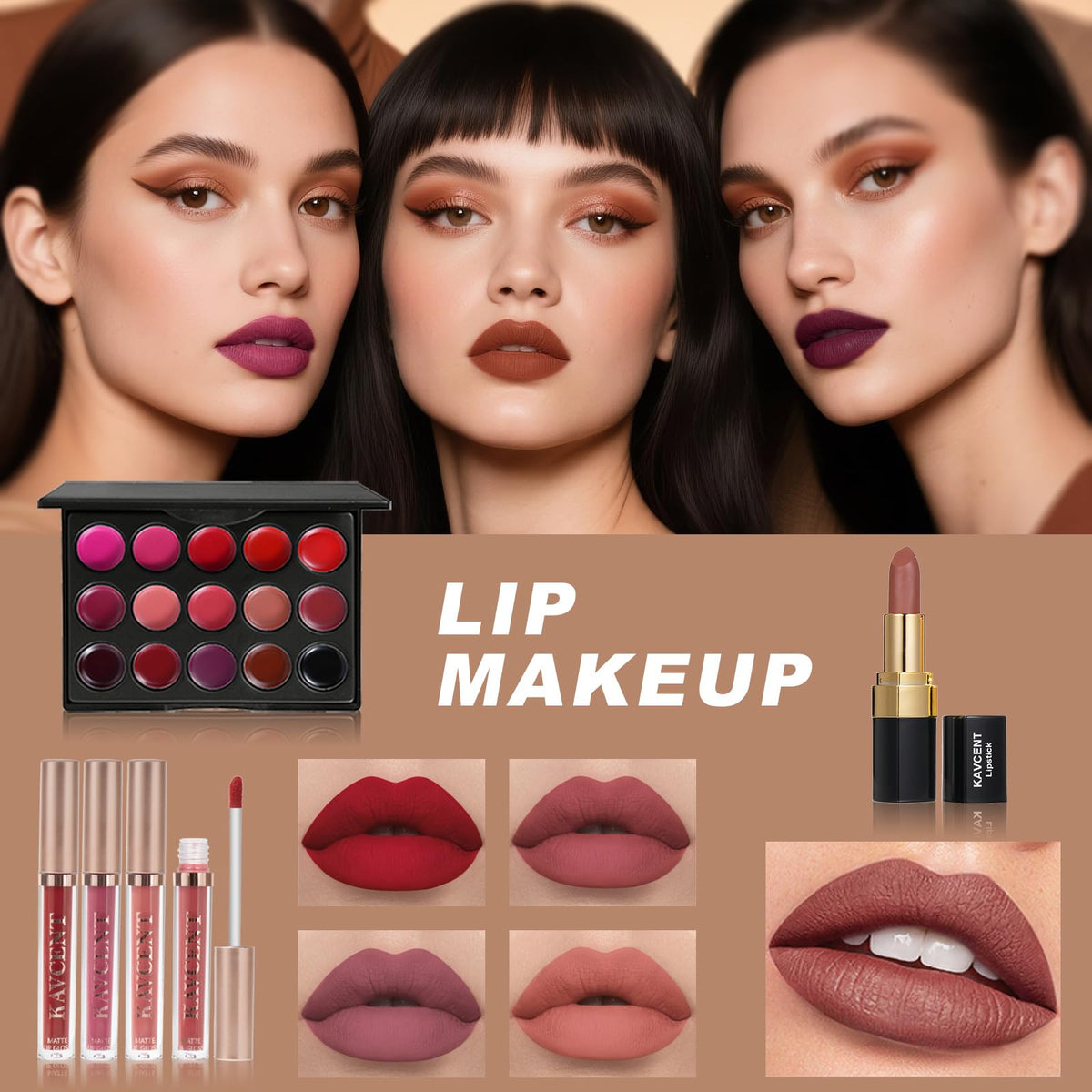 Makeup Kit for Teens Makeup Kits for Women Full Kit Makeup - KAVCENT Official Imagery - 5