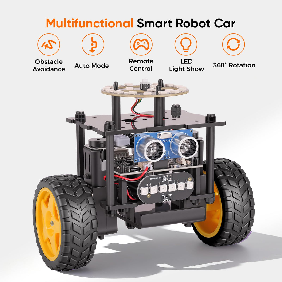Smart Robot Car Kit Robotics for Kids Ages 8 12 12 16 - EggTailz Official Imagery - 5
