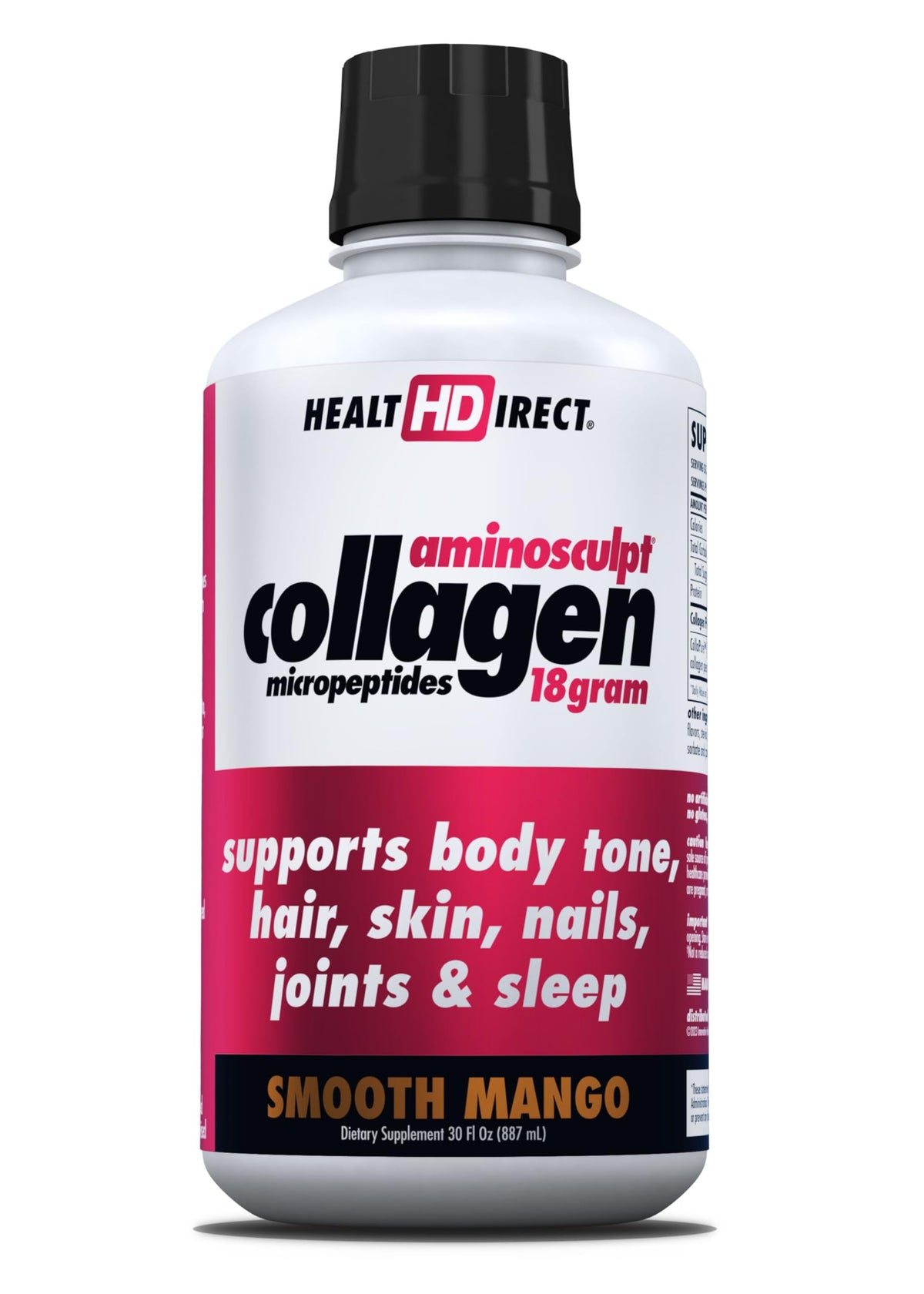 HEALTH DIRECT AminoSculpt Sugar Free Liquid Collagen Smooth - HEALTH DIRECT Official Imagery - 8