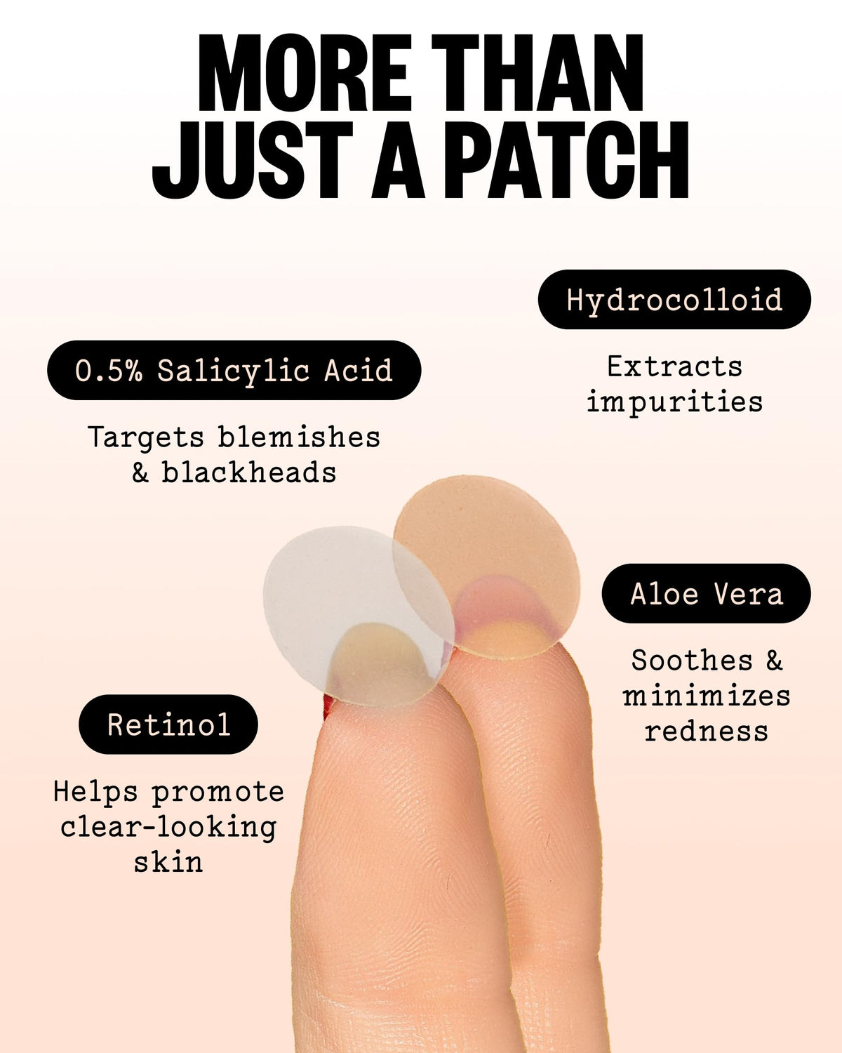 PEACE OUT Acne Day Night Duo Hydrocolloid Pimple Patches - PEACE OUT Official Imagery - 6