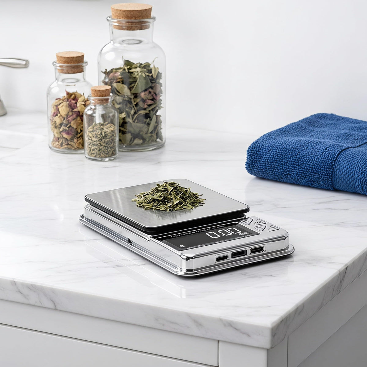 Portable Digital Coin and Jewelry Scale 600g X 0 01g USB - GANAZONO Official Imagery - 5