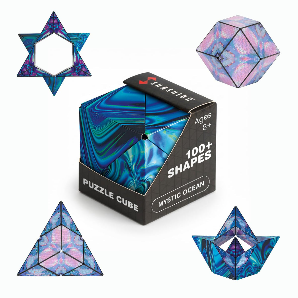 Shashibo DODECA Magnetic Puzzle Cube Stress Relief Fidget - Shashibo Official Imagery - 1