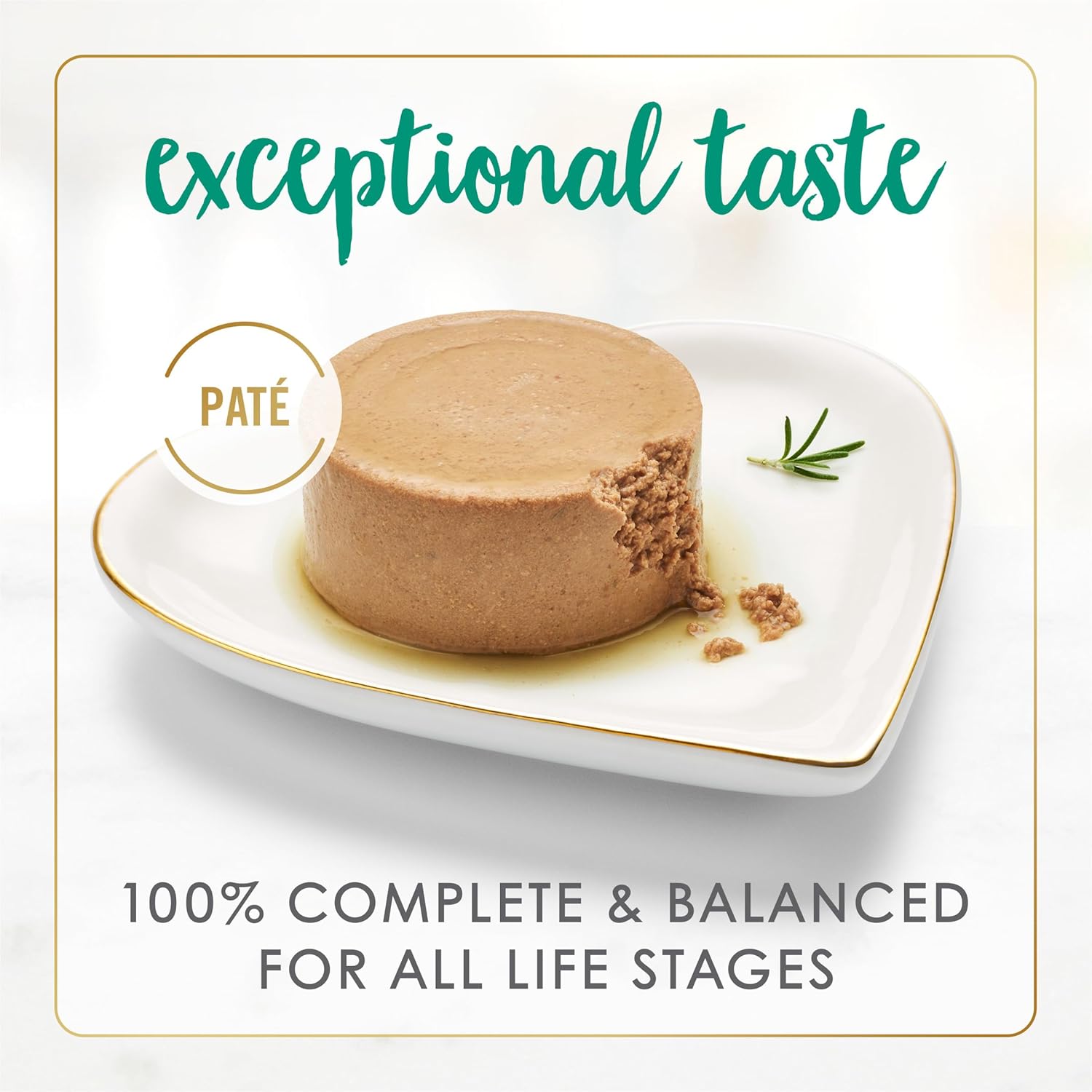 Fancy Feast grain-free wet cat food pate with cod, sole, and shrimp in 3 oz. cans, pack of 24.