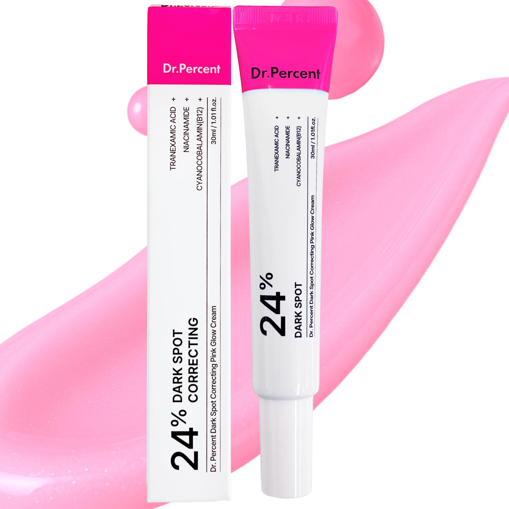 Dark Spot 24% Correcting Pink Glow Cream - dr.percent