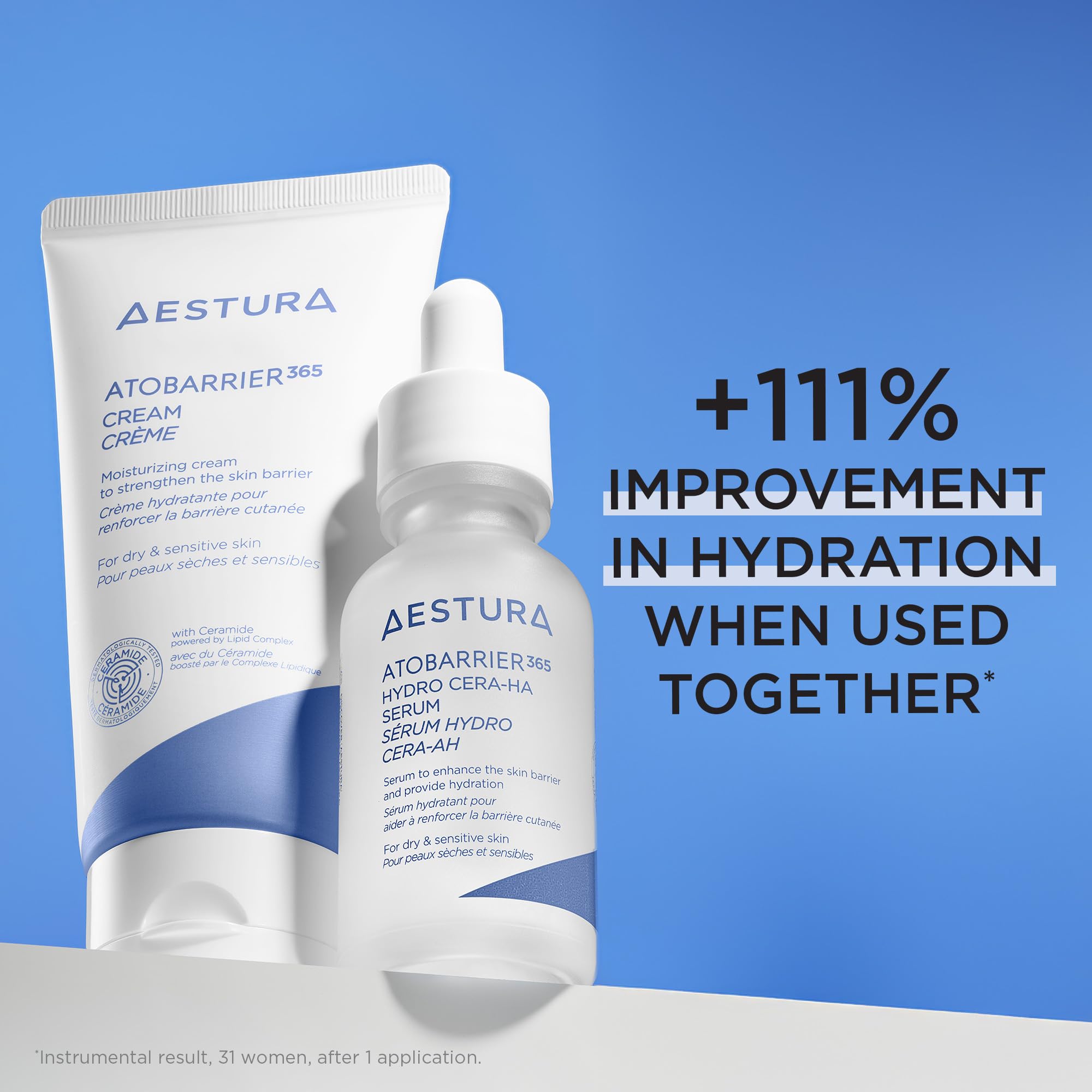 AESTURA ATOBARRIER365 Hydro CERA-HA Korean Face Serum with - AESTURA