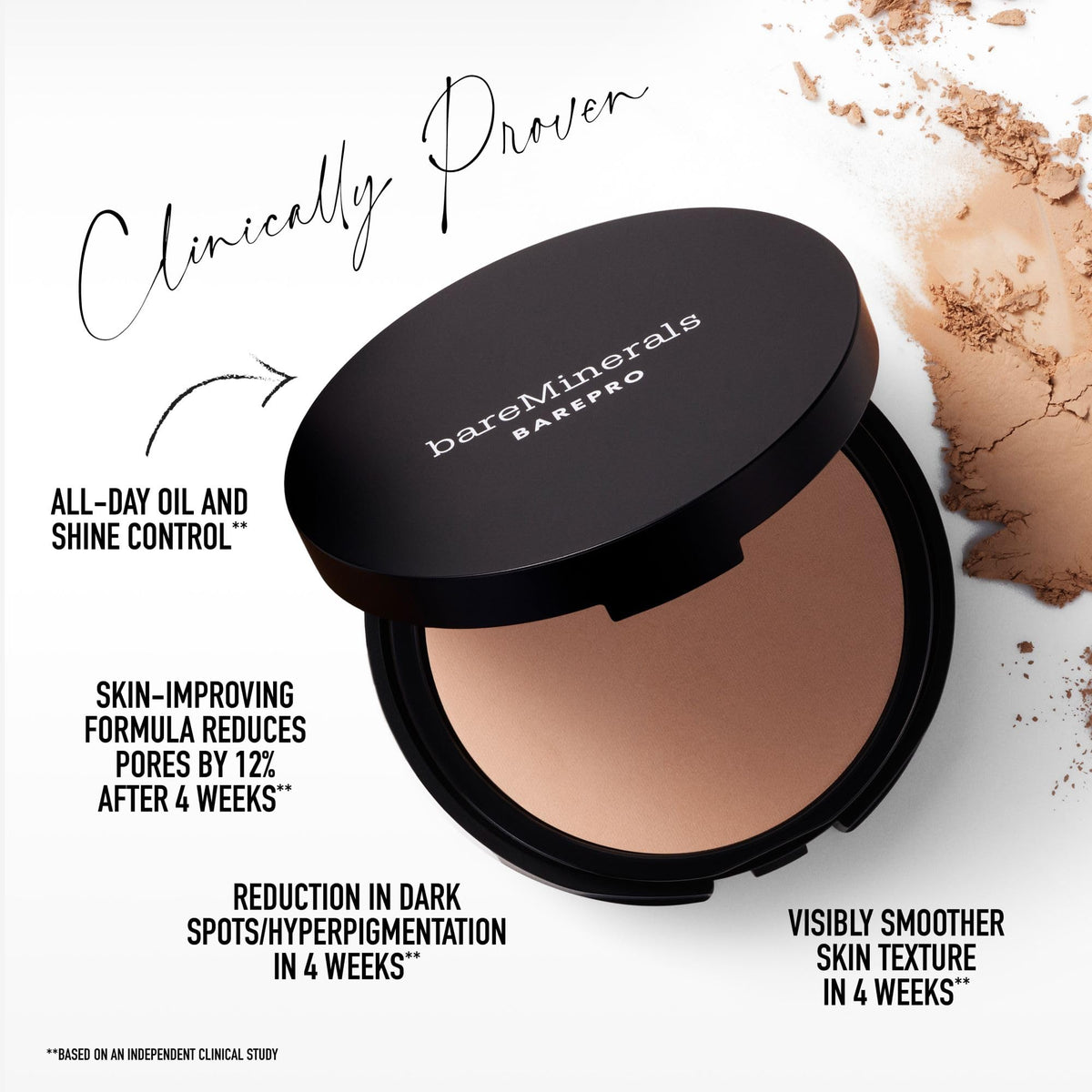 bareMinerals BAREPRO Pressed Powder Foundation - Premium Selection Official Imagery - 4