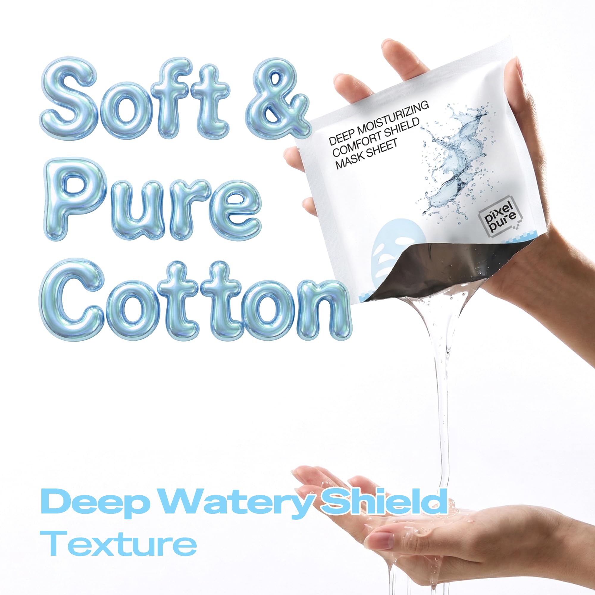 Deep Moisturizing Comfort Shield PDRN Sheet Mask (1 Sheet) - PIXELPURE