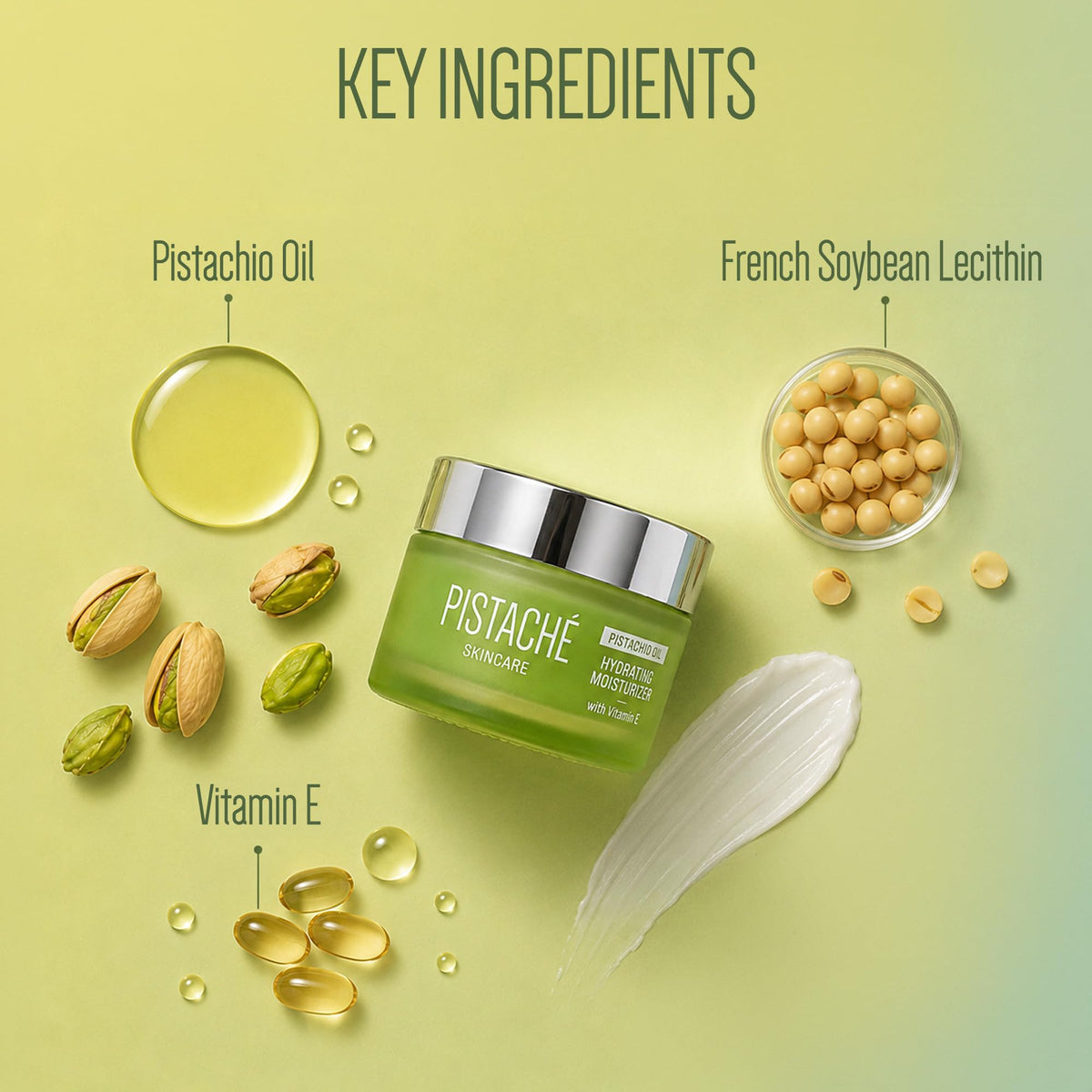 Pistach Skincare Dewy Face Beauty Set Hydrating Serum - Pistaché Skincare Official Imagery - 5