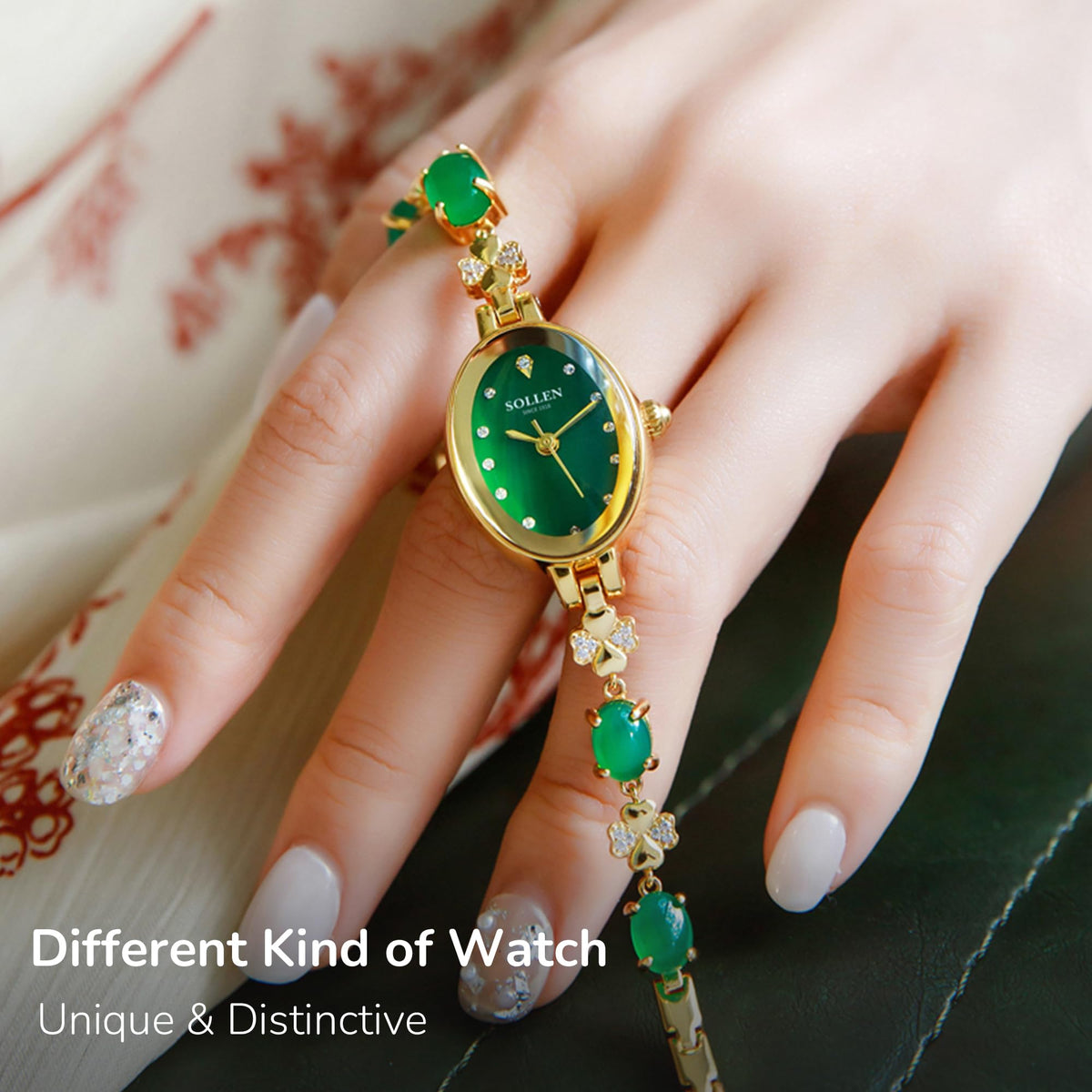 Women s Bracelet Watches Dainty Stylish Luxury Quartz - SOLLEN Official Imagery - 3