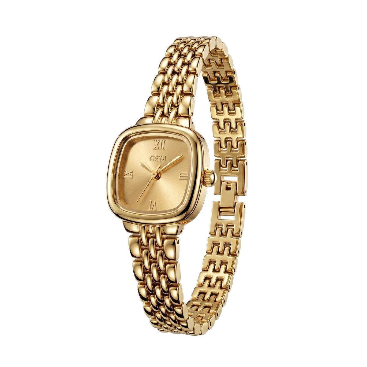 Gosasa Small Square Watch for Women Dainty Vintage Analog - Gosasa Official Imagery - 1