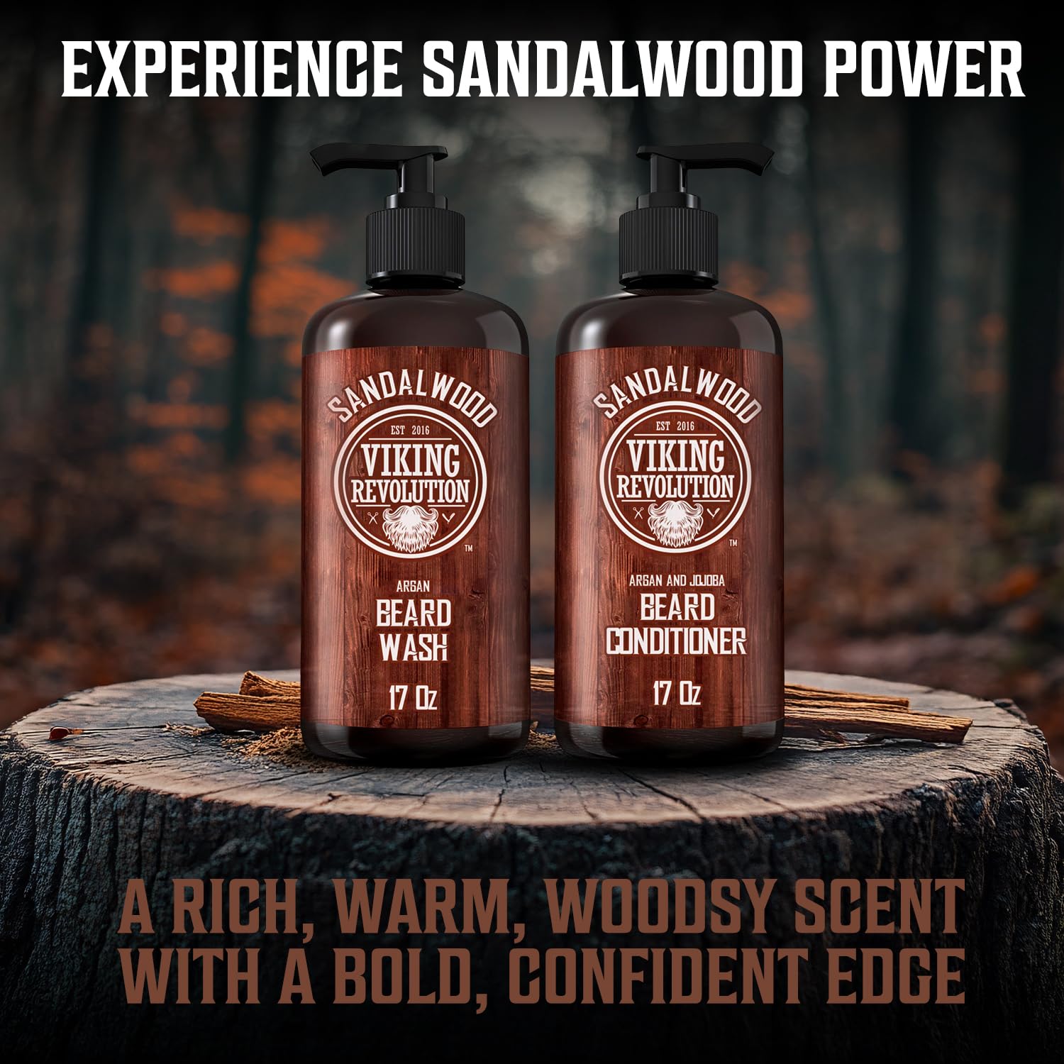 Viking Revolution Beard Wash Conditioner Set - Viking Revolution Official Imagery - 8