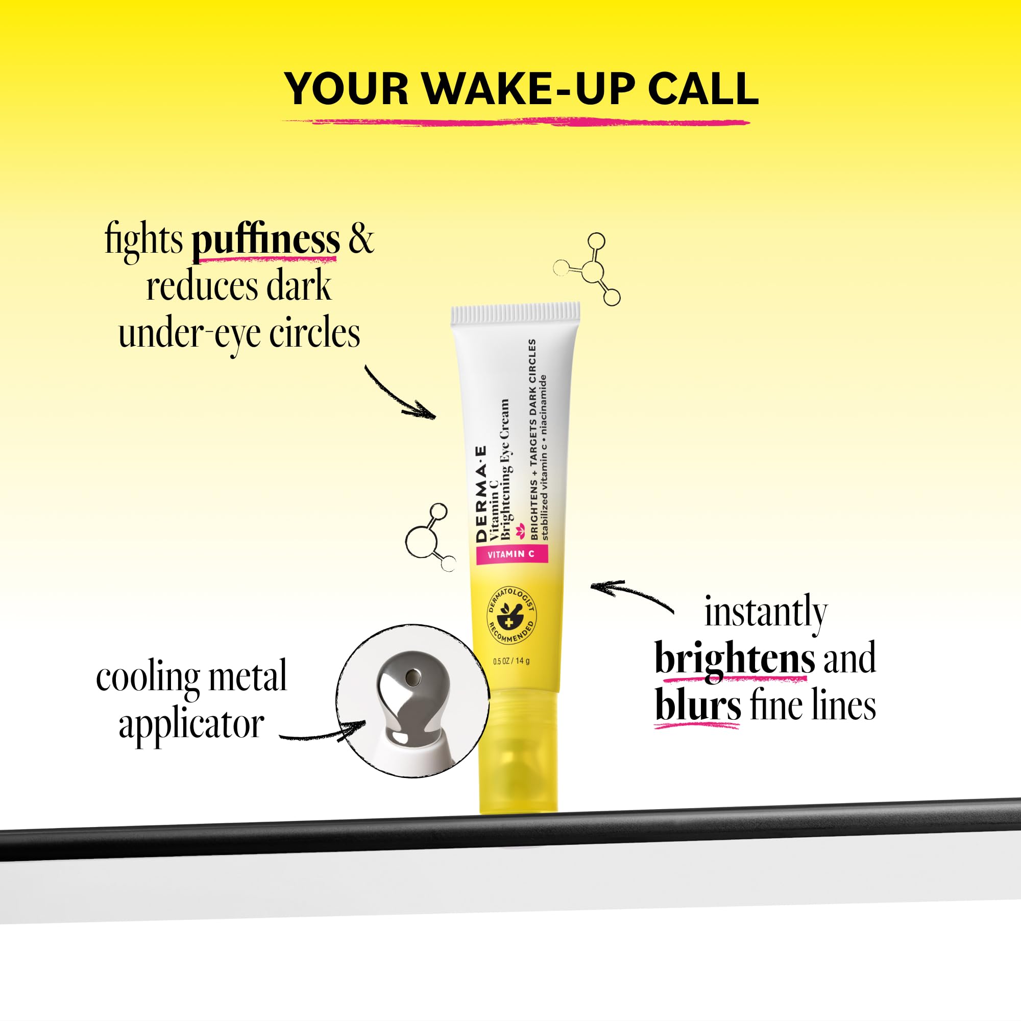 Derma E Vitamin C Brightening Eye Cream for Dark Circles 0 5 - Derma E Official Imagery - 3