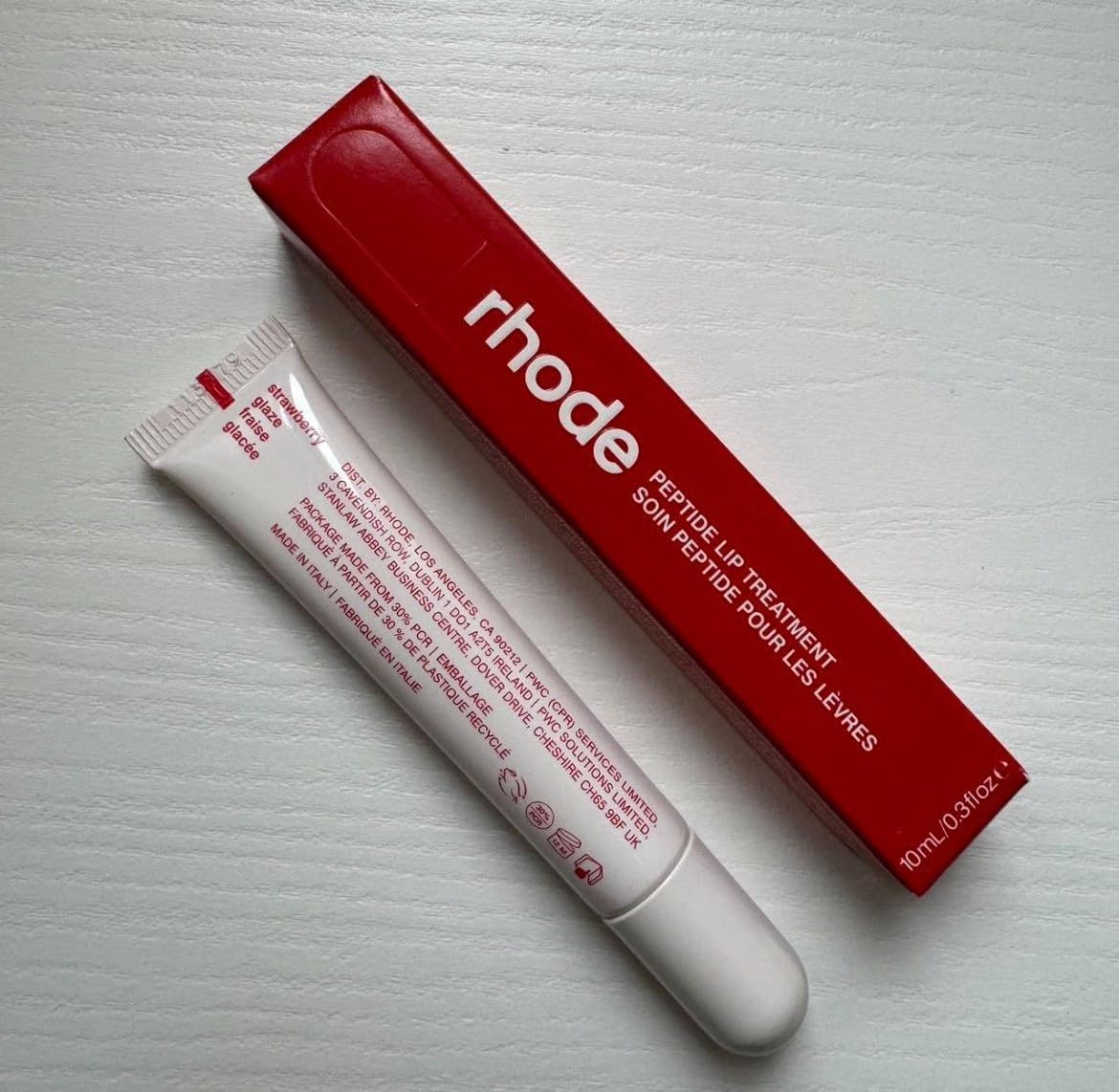 Rhode Lip Treatment 10ml 0 3 fl oz Strawberry - Rhode Official Imagery - 3