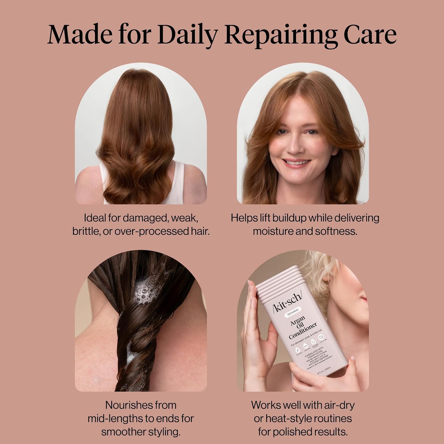Kitsch Argan Oil Conditioner for Hair Growth - Kitsch Official Product View 7