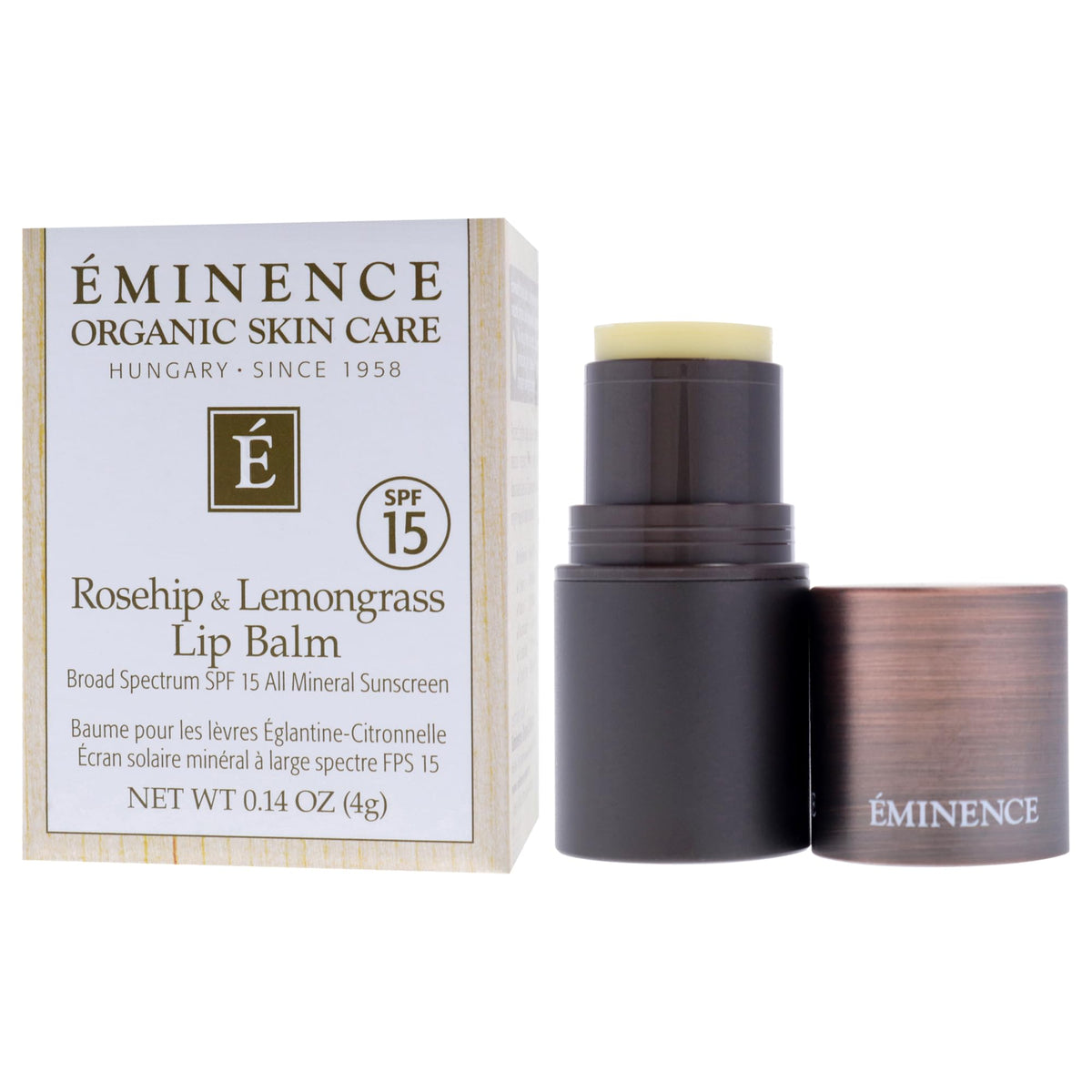 Rosehip and Lemongrass Lip Balm SPF 15 by Eminence for - Eminence Official Imagery - 5