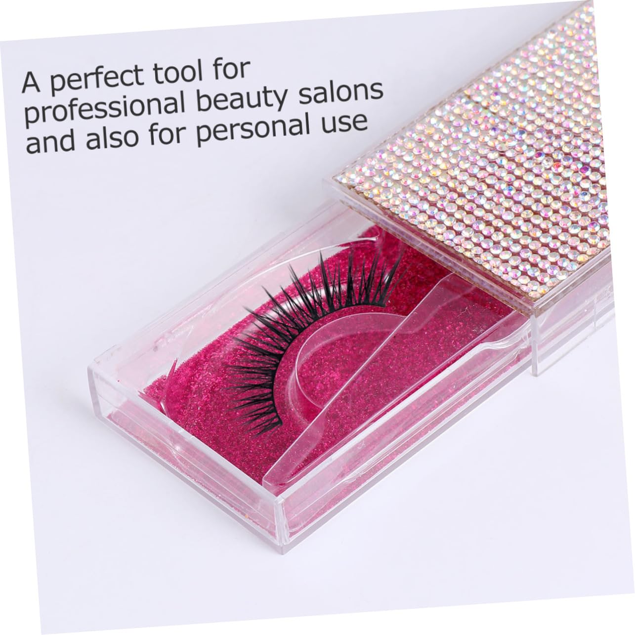 VINTORKY 2pcs Volume Lashes Case False Eyelash Container Candy Storage Boxes Eyelash Organizer for Salon Home