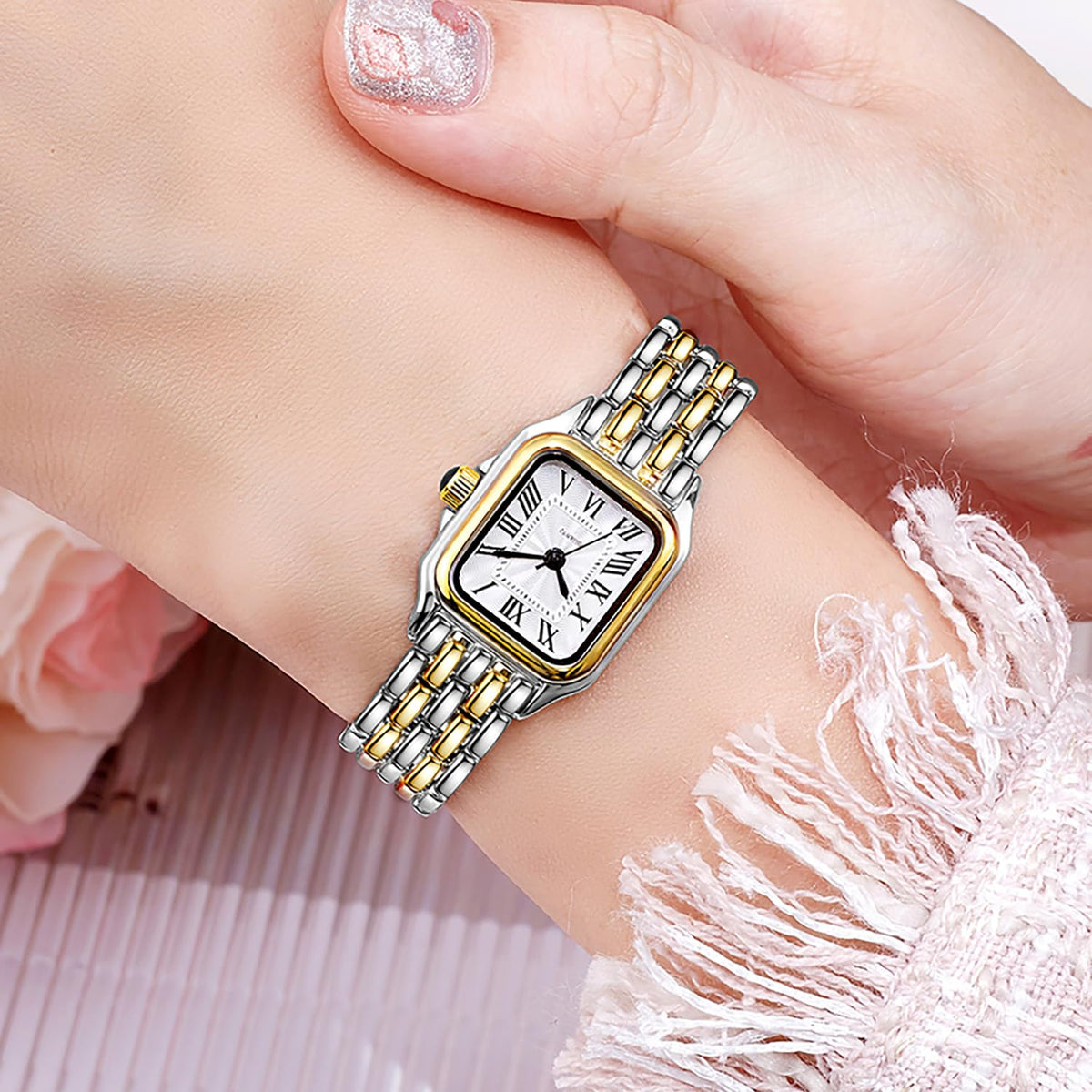 BESTKANG Watches for Women Vintage Square Classic Luxury - BESTKANG Official Imagery - 5