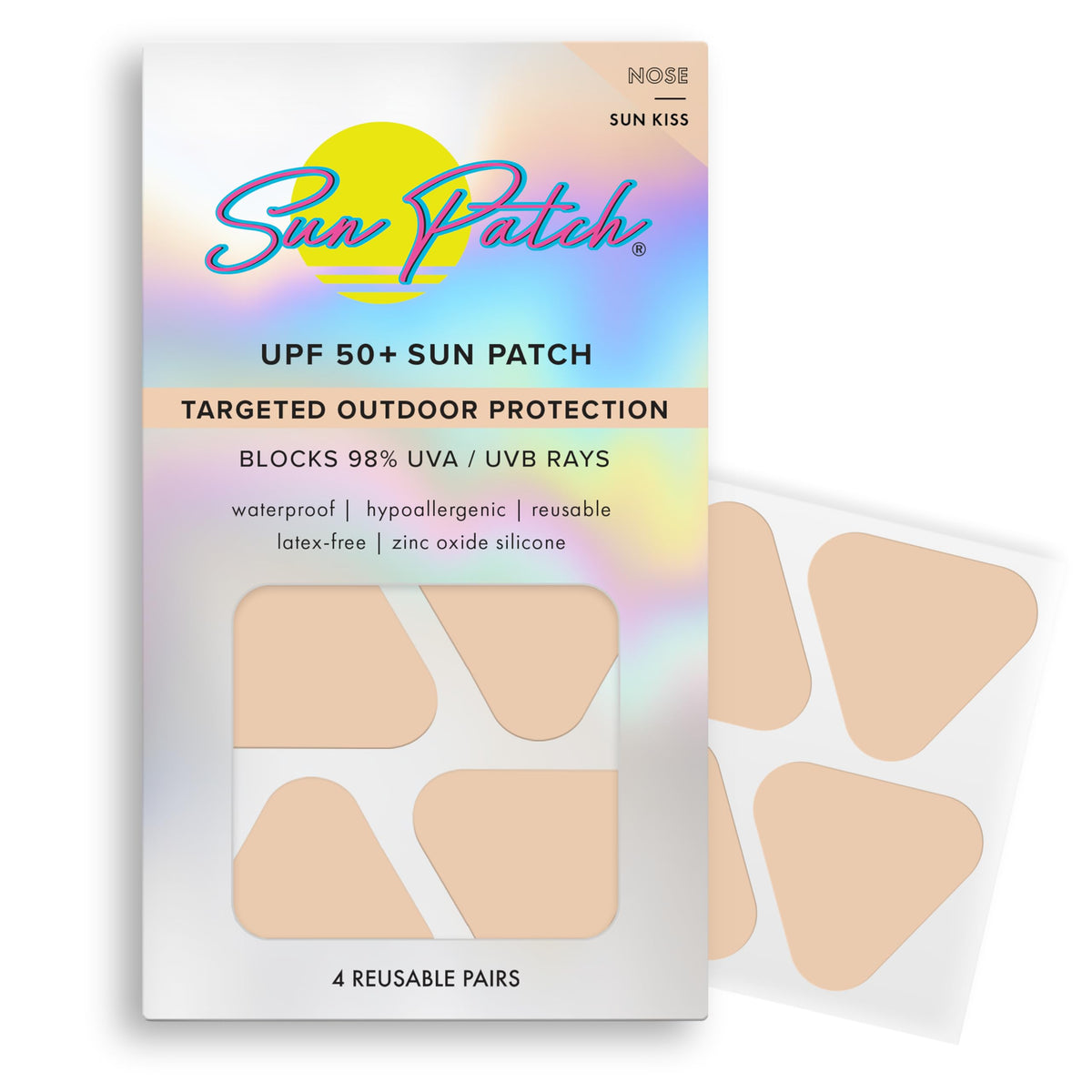 Sun Patch Reusable Sunblock Patches for Nose 100 Silicone - Sun Patch Official Imagery - 2