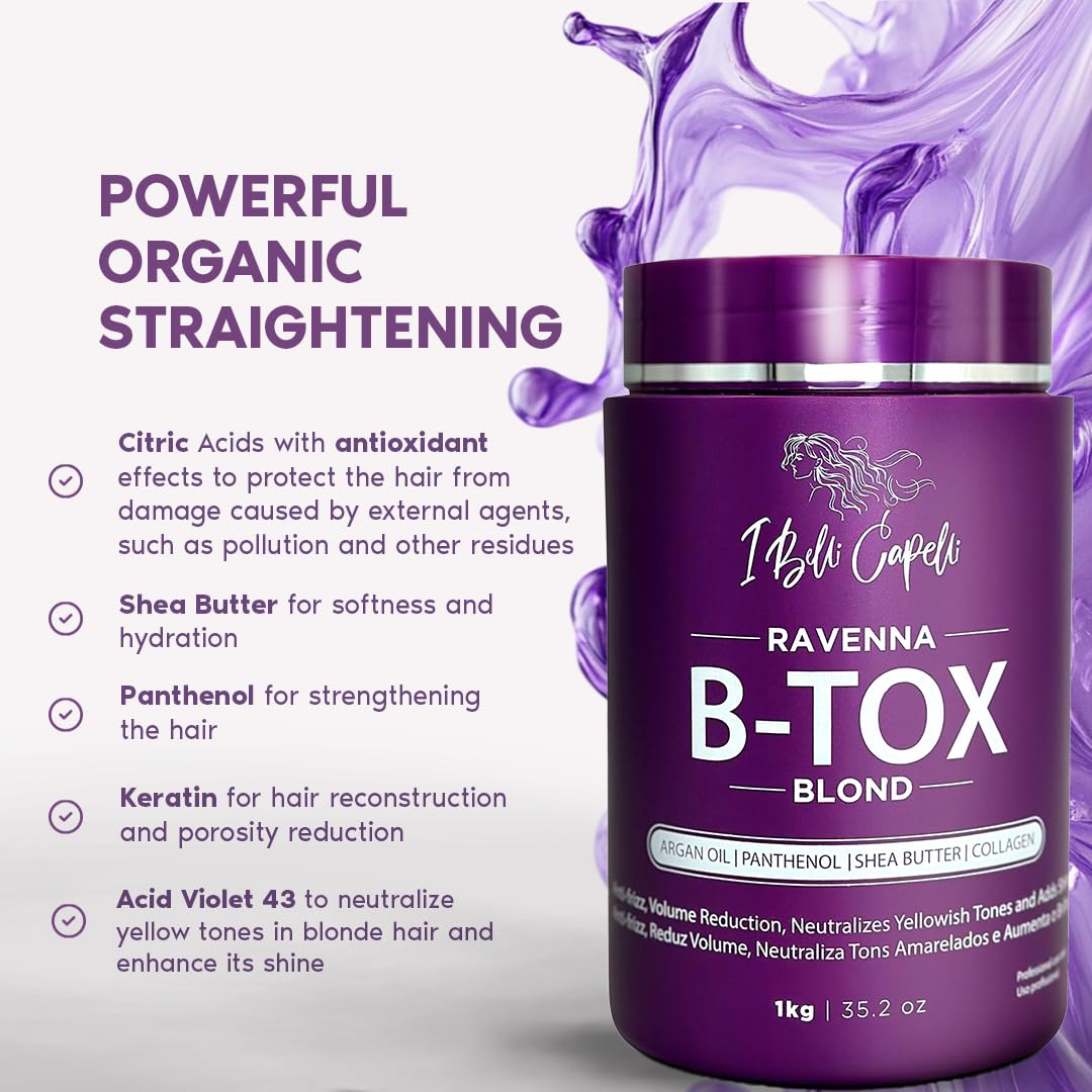 I Belli Capelli Ravenna Hair B tox Treatment for Blond Hair - I Belli Capelli Official Imagery - 5