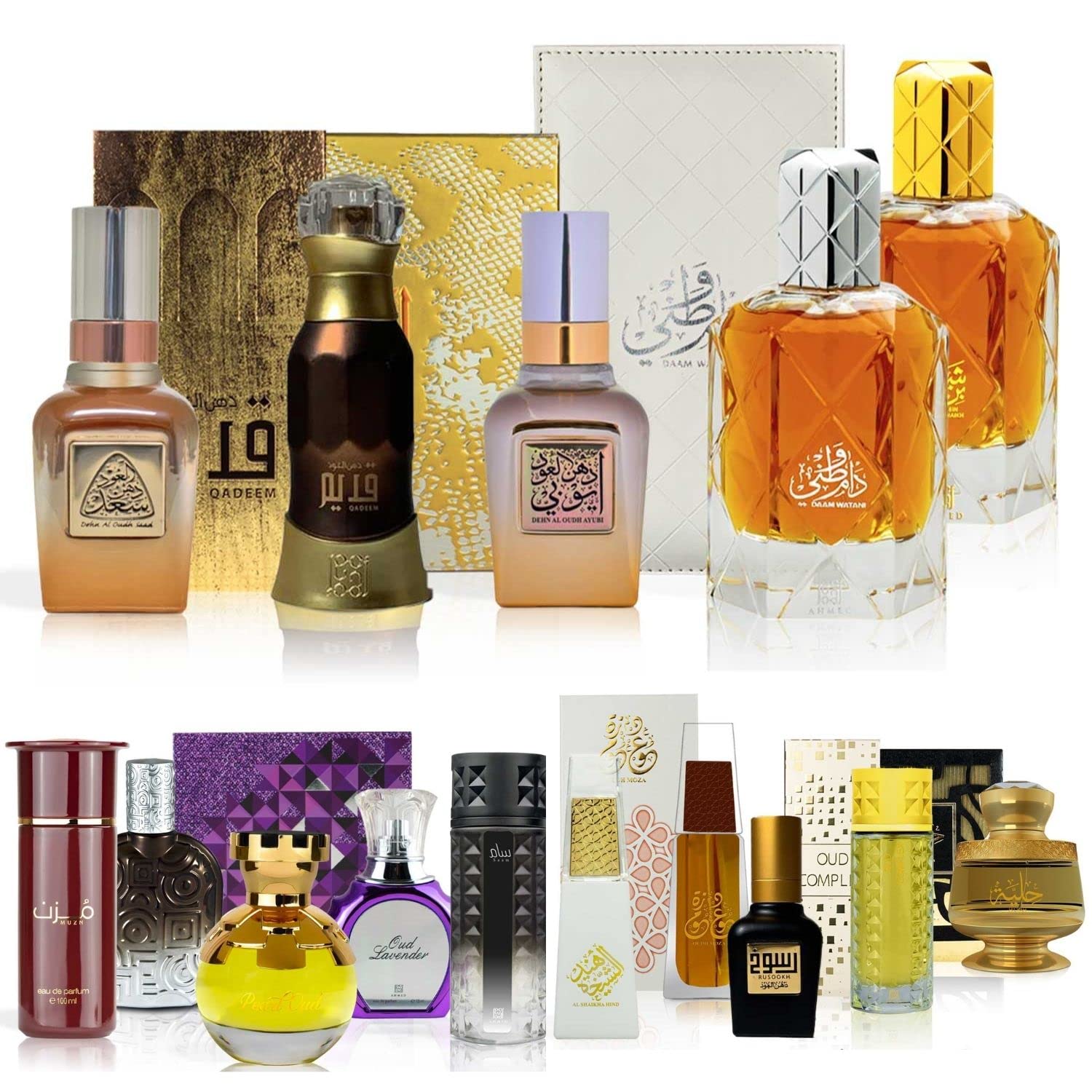 Ahmad Al Maghribi Oudh Perfume Samples (Oud Perfume for Men) | - Product Imagery