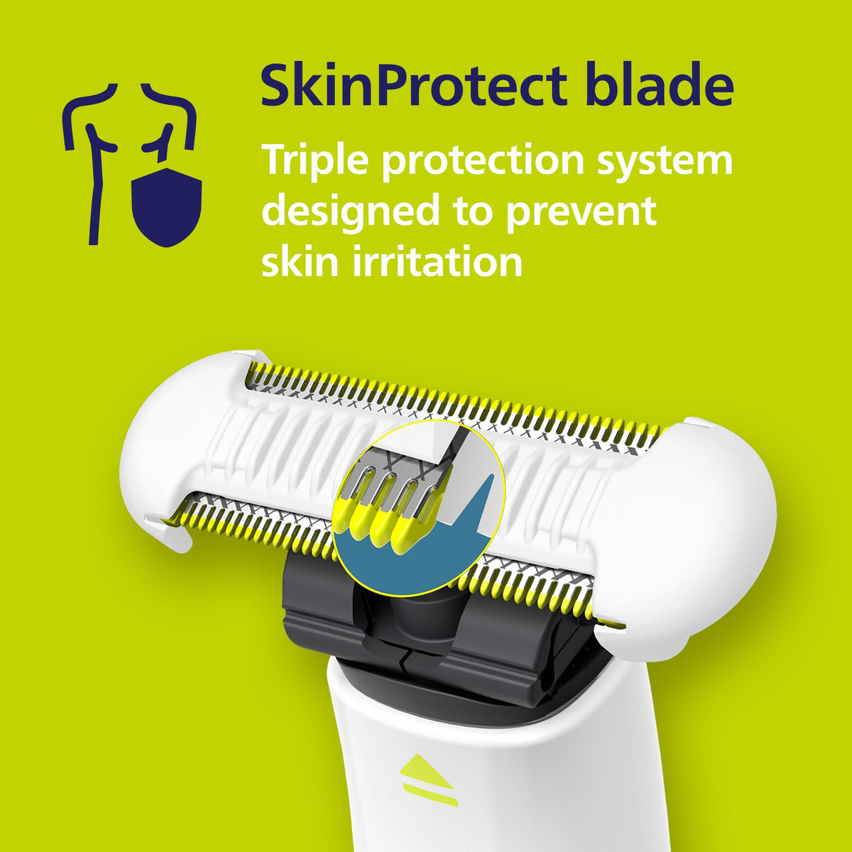 Philips Norelco OneBlade Intimate Trimmer and Shaver with - Norelco Official Imagery - 4