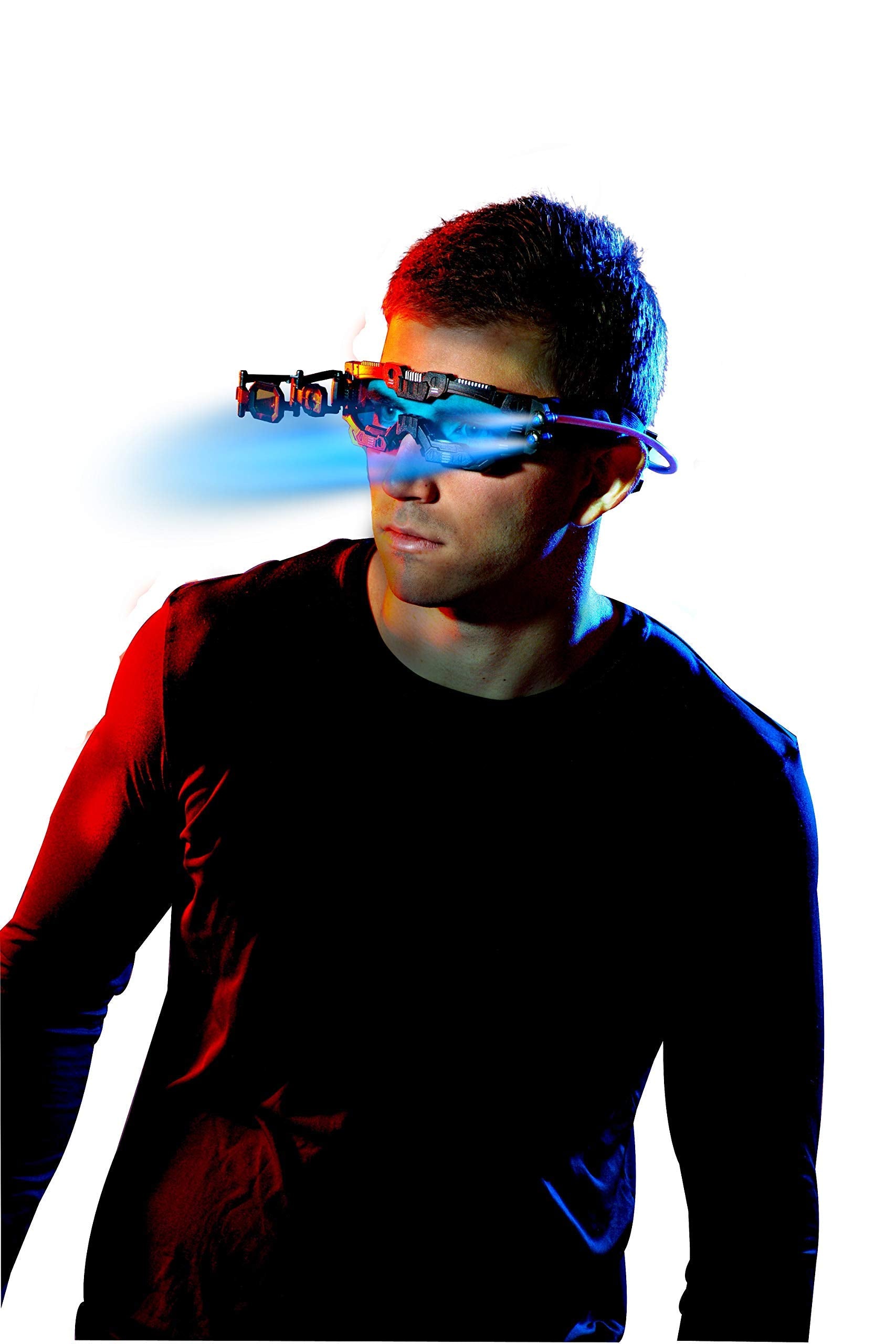 SpyX / Night Mission Goggles - Spy Kids Goggles Toy + LED Light B by SpyX - Angle View 6
