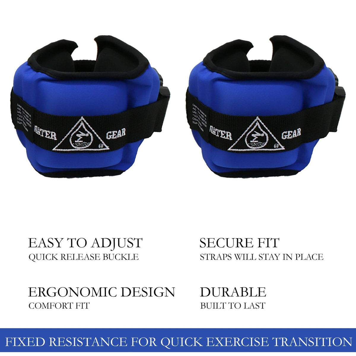 Water Gear Professional Aqua Cuffs - Water Gear Official Imagery - 6