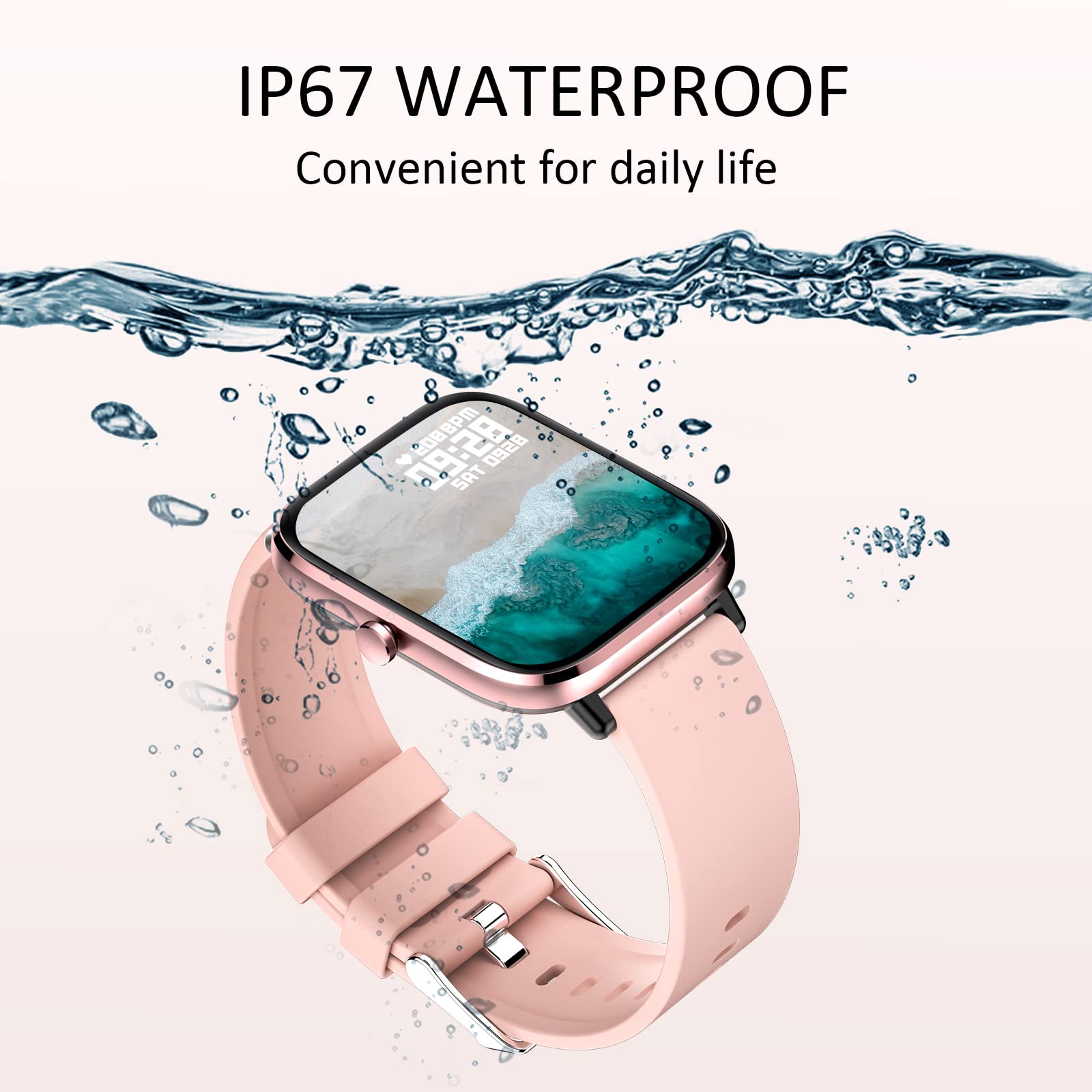 Choiknbo Smartwatch for Women - Call, Fitness Tracker, Heart Rate & Sl - View 8