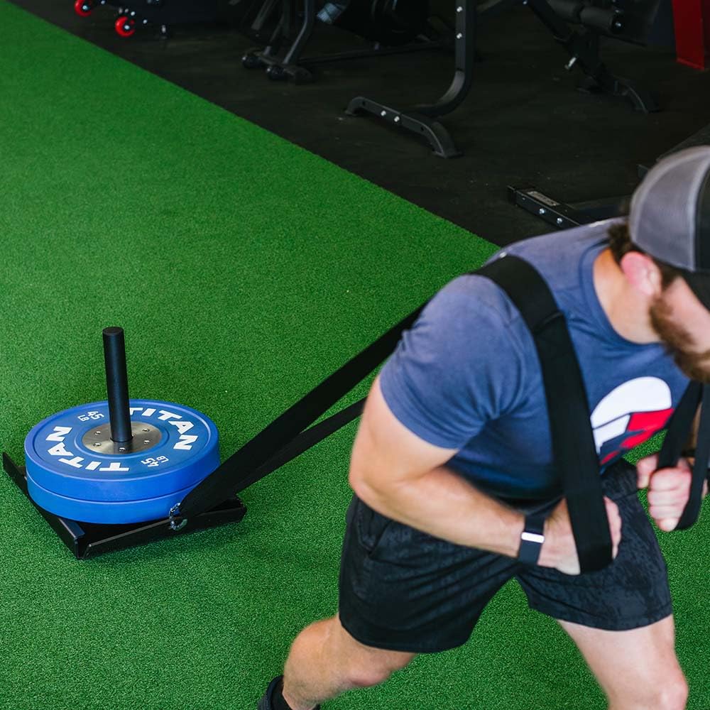 Titan Fitness Power Speed Training Sled with 14 5ft Leash - Titan Fitness Official Imagery - 3